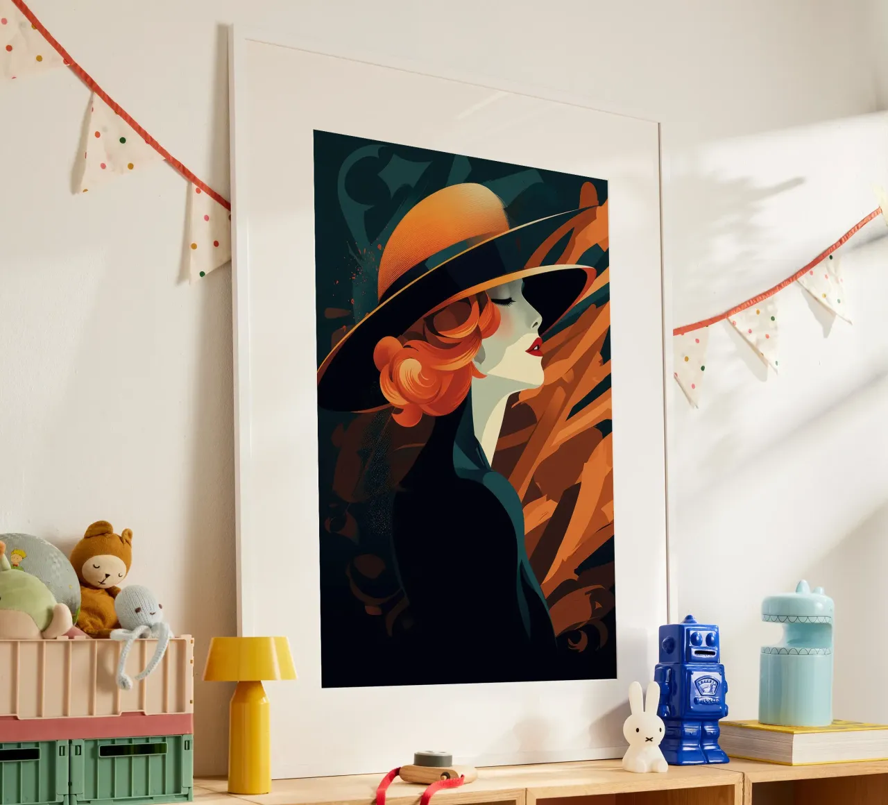 Art Deco Woman poster da Artful Muse