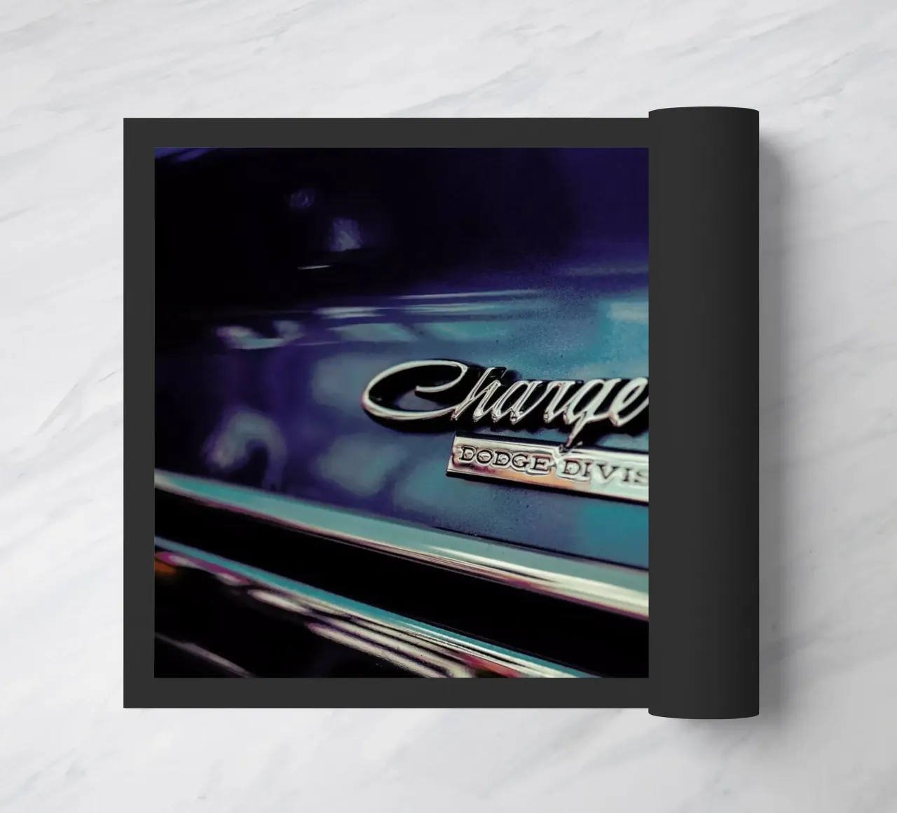 Dodge doormat by Flo Klein