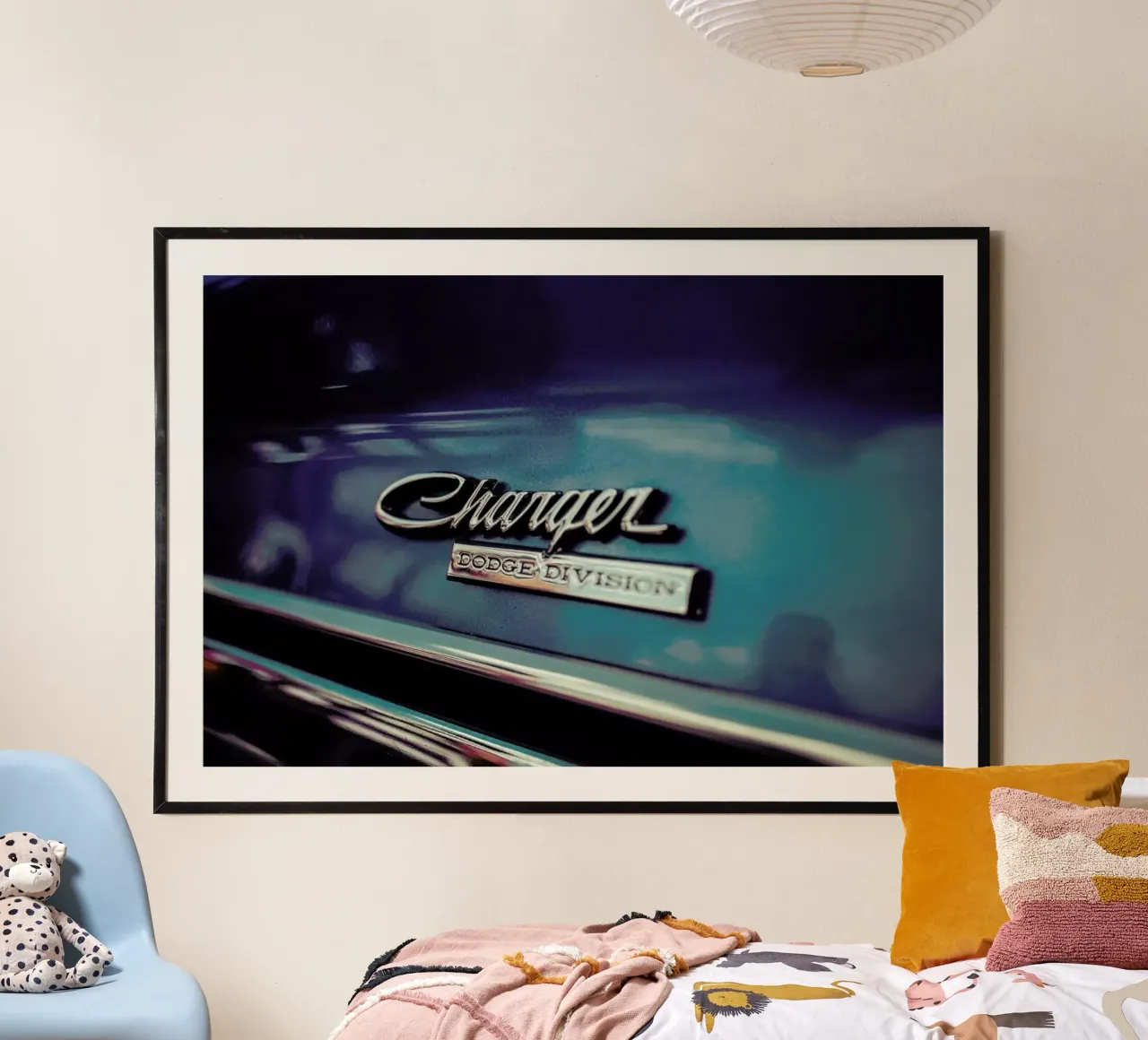 Dodge poster by Flo Klein