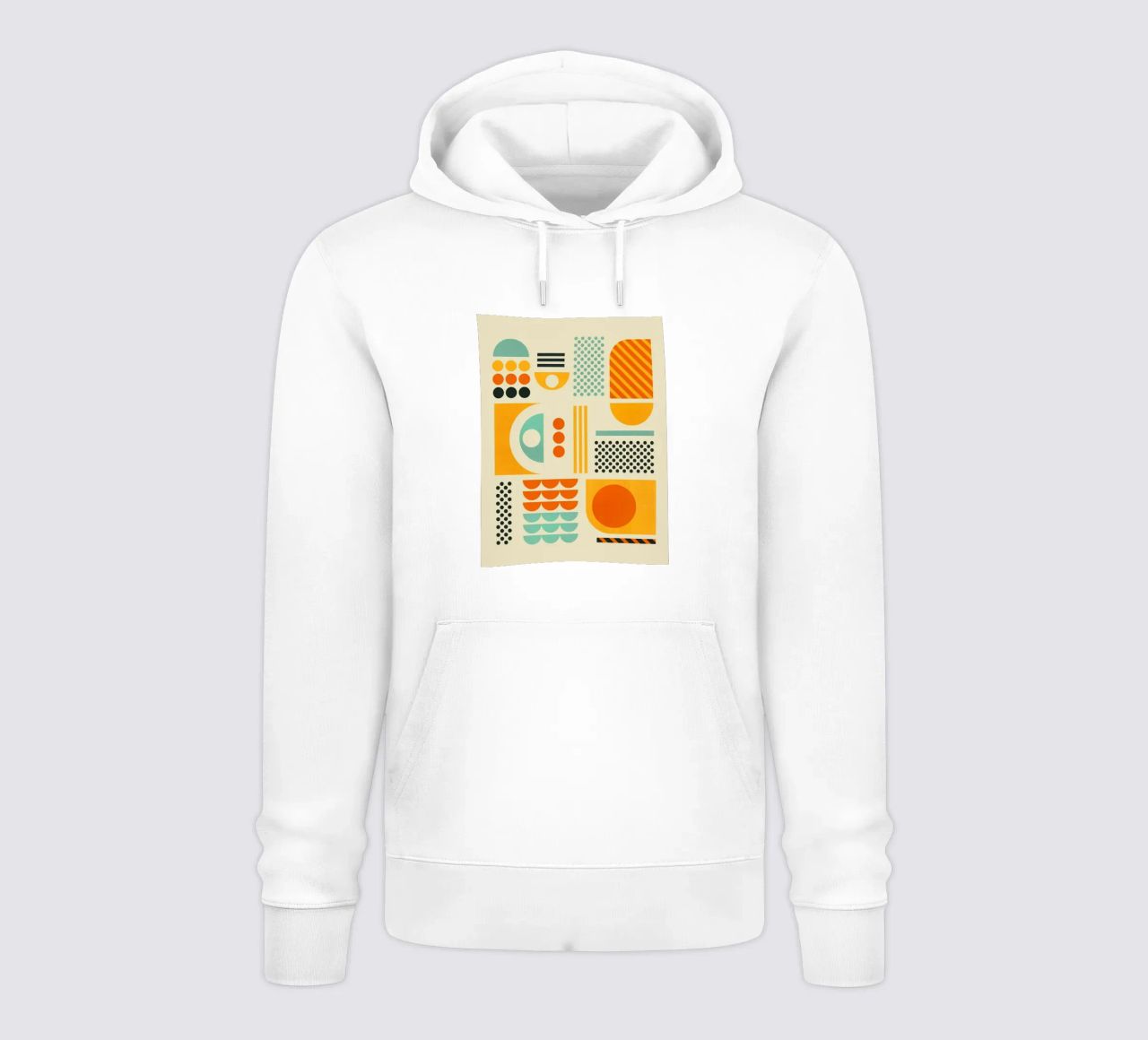 Bauhaus Geometric Pattern Art Print sudadera con capucha de showmemars