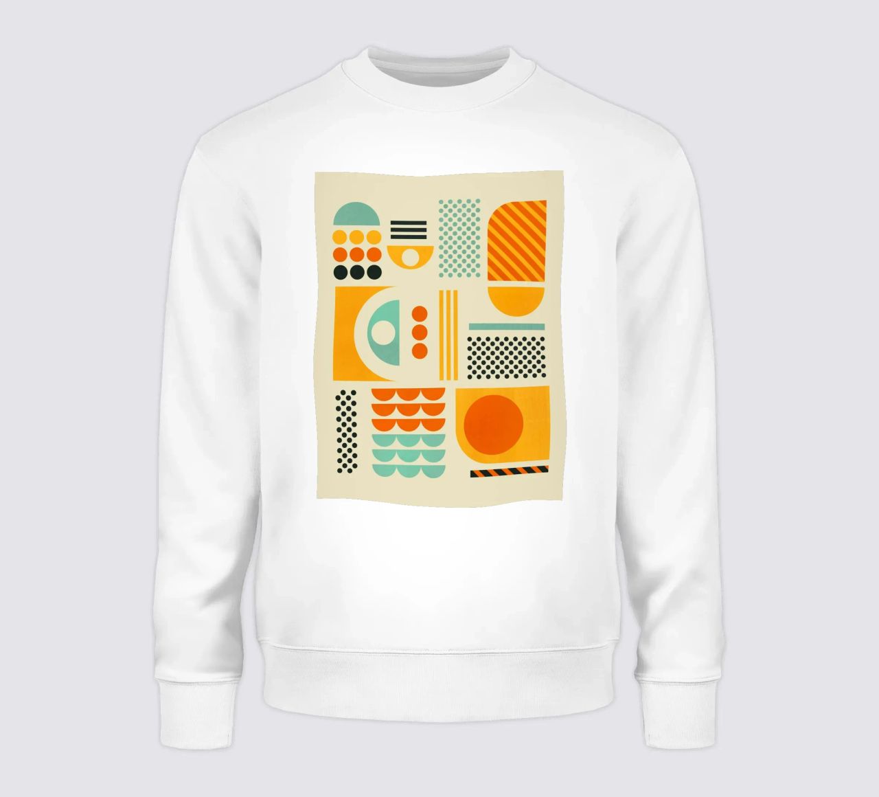 Bauhaus Geometric Pattern Art Print sudadera de showmemars