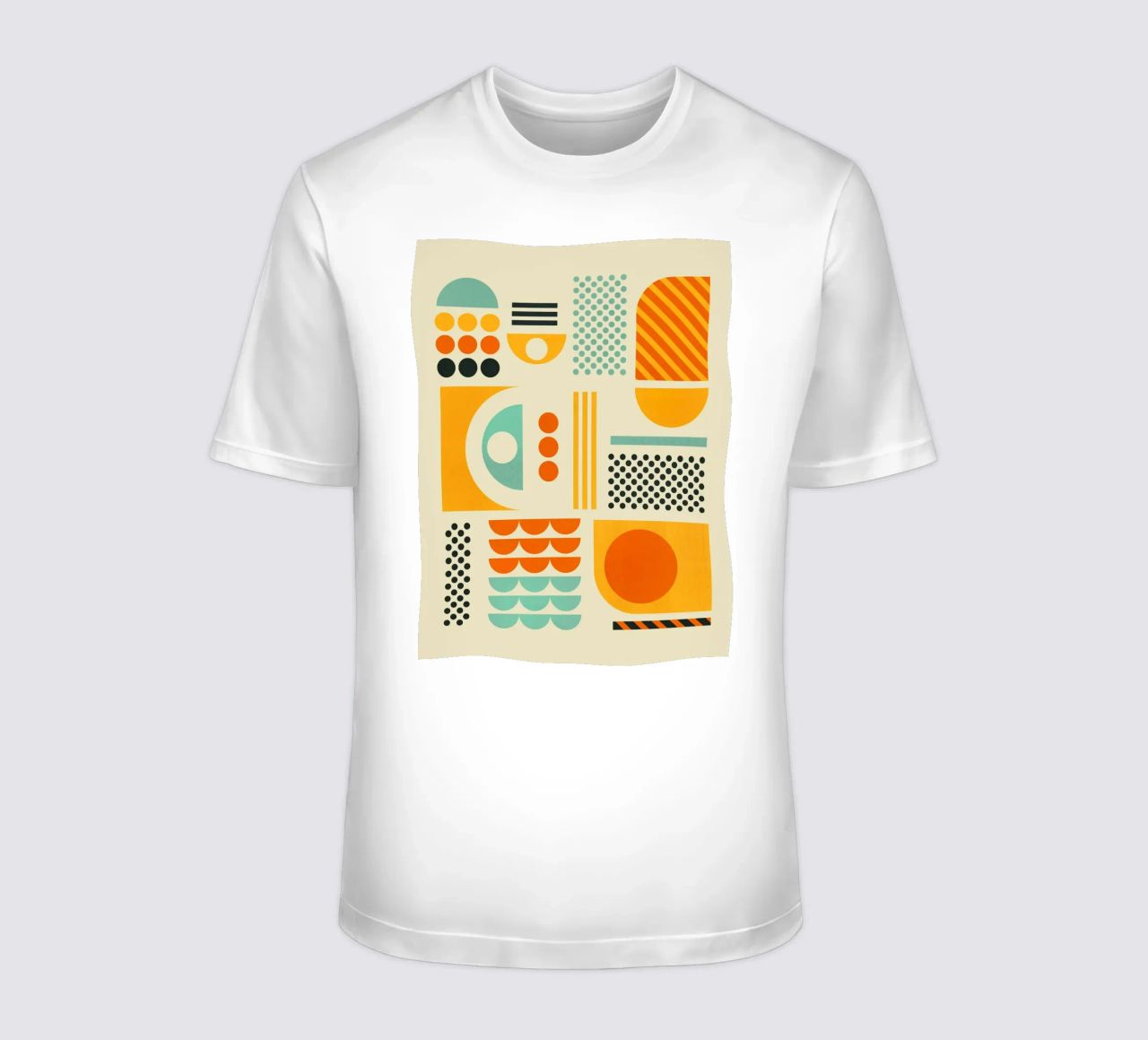 Bauhaus Geometric Pattern Art Print camiseta de showmemars