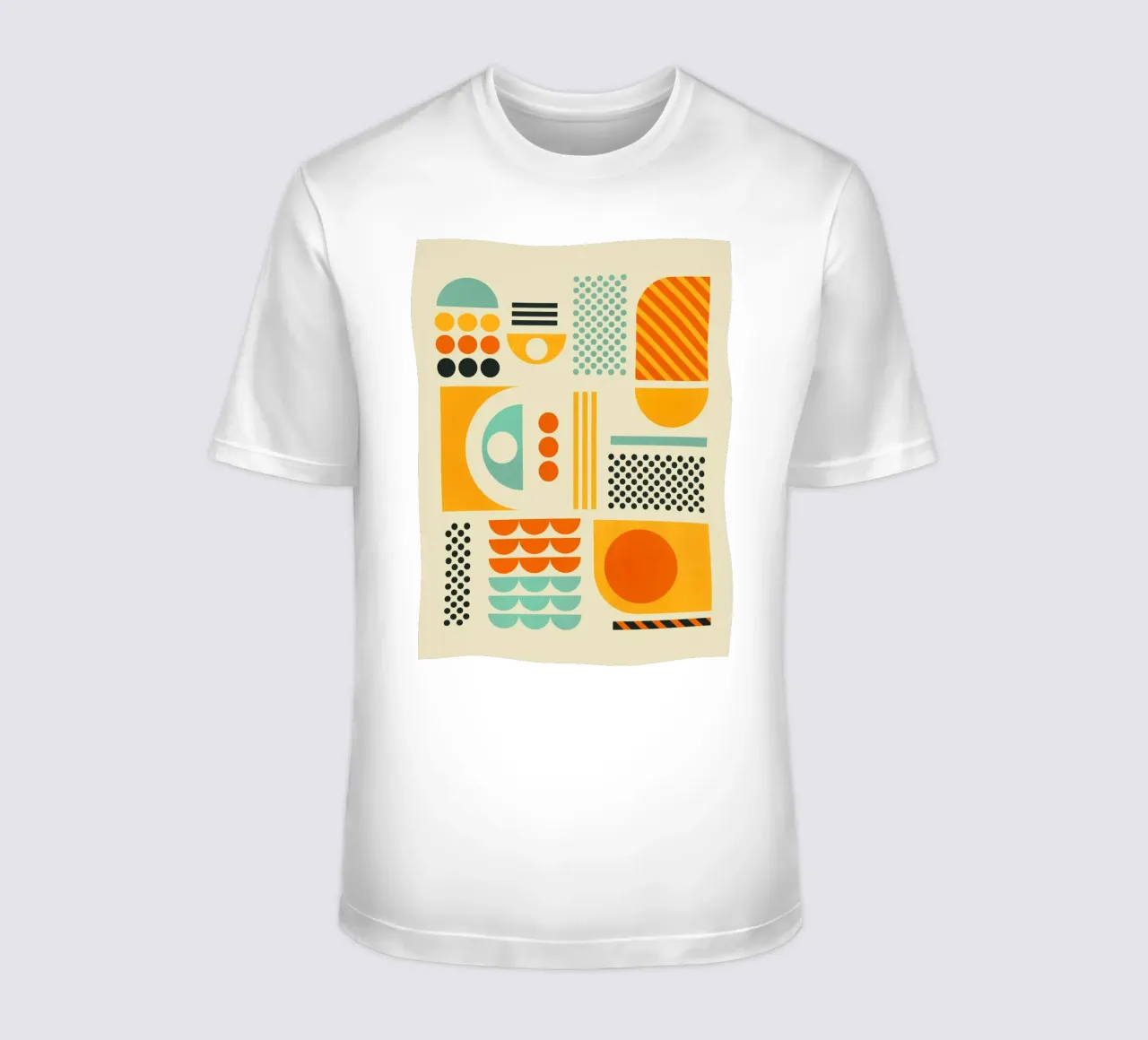 Bauhaus Geometric Pattern Art Print camiseta de showmemars