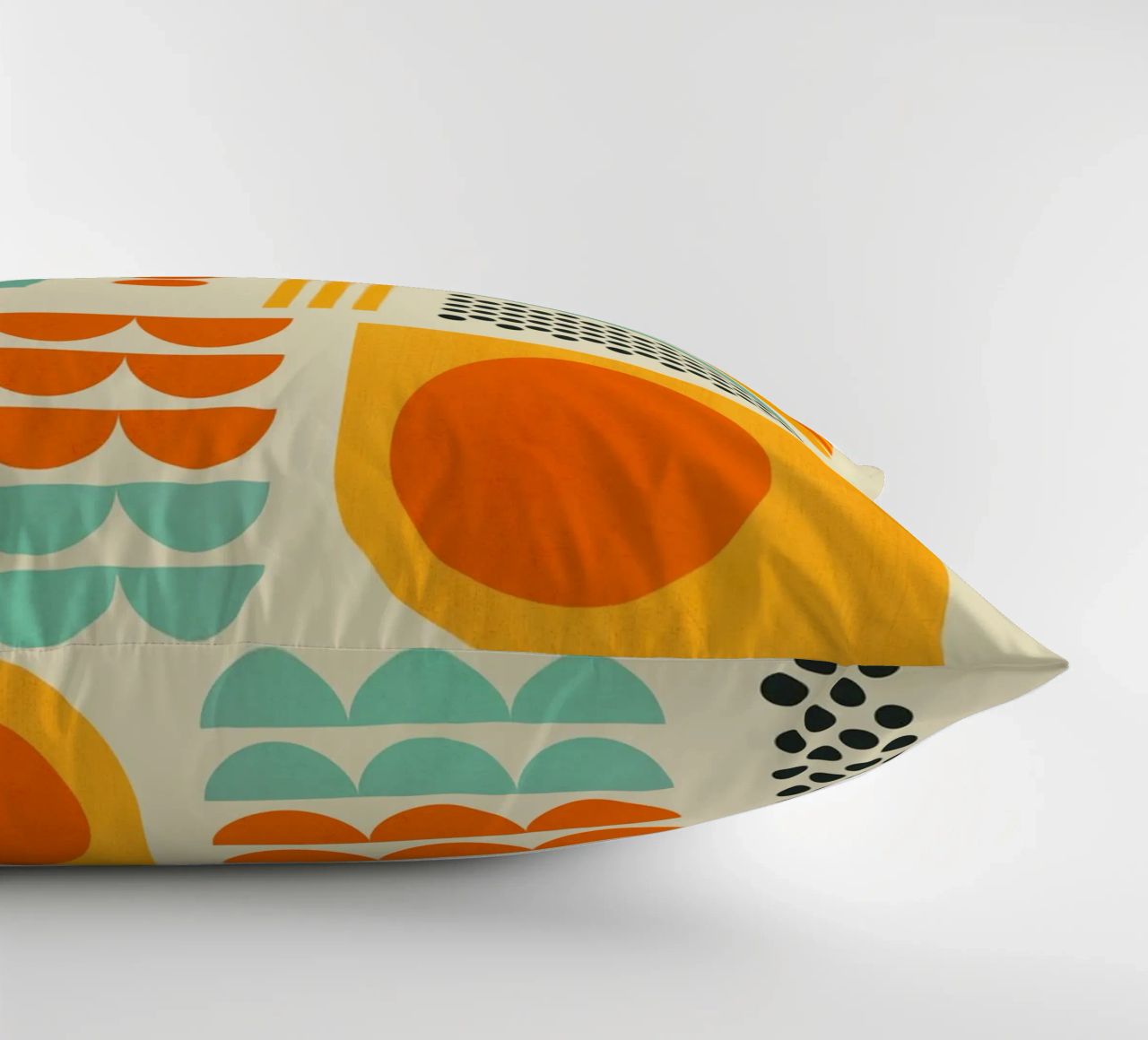 Bauhaus Geometric Pattern Art Print cuscino da showmemars