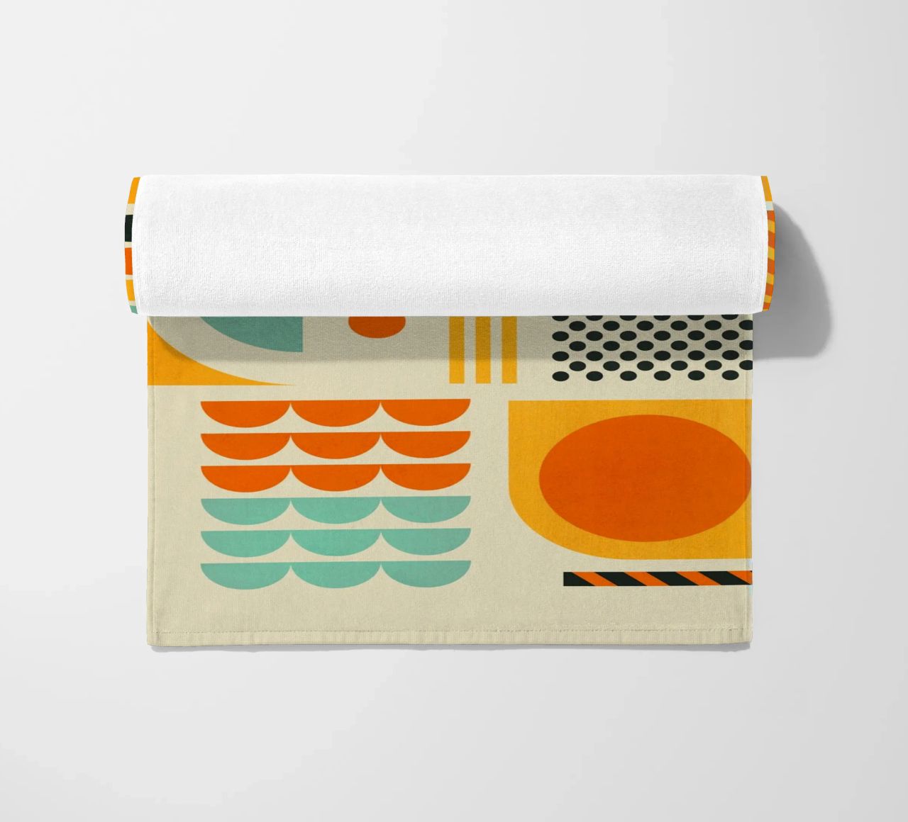 Bauhaus Geometric Pattern Art Print toalla de playa de showmemars