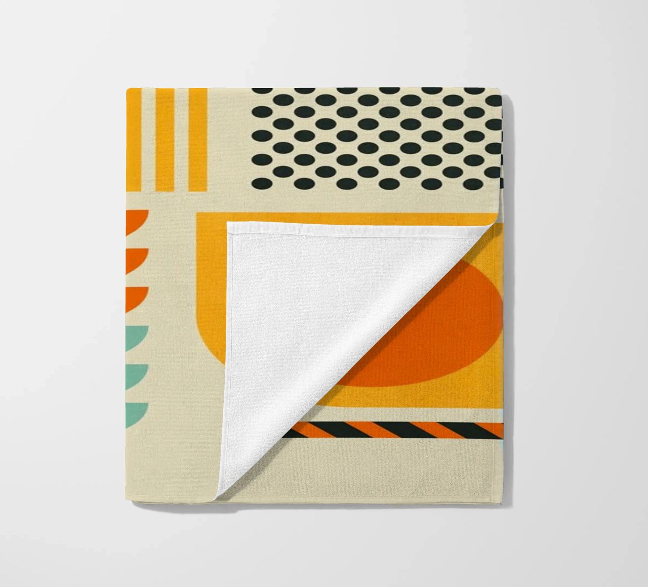 Bauhaus Geometric Pattern Art Print toalla de playa de showmemars