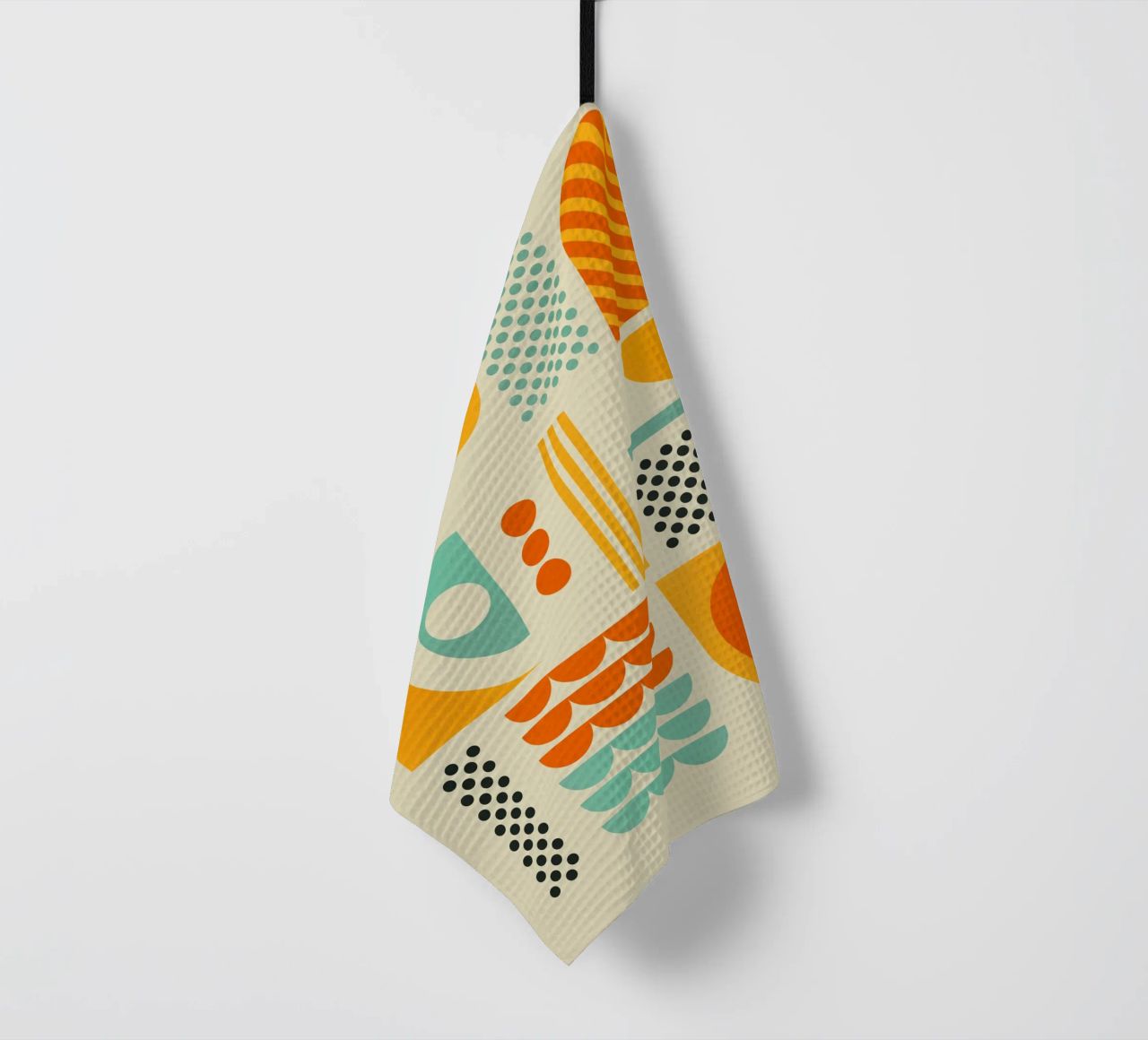 Bauhaus Geometric Pattern Art Print canovaccio da cucina da showmemars