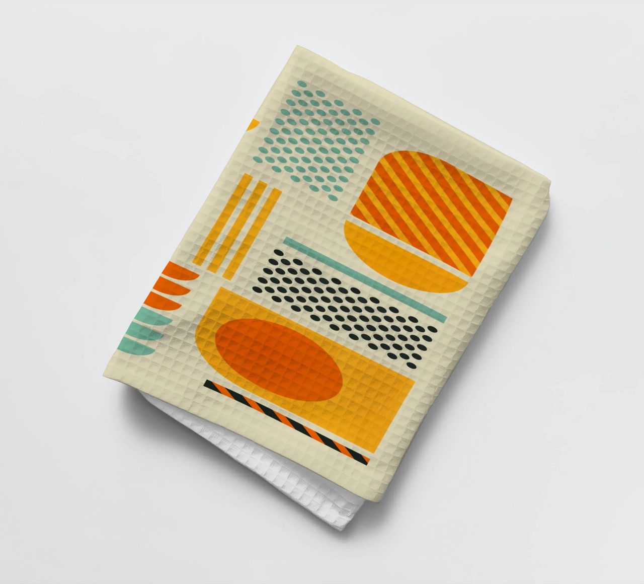 Bauhaus Geometric Pattern Art Print canovaccio da cucina da showmemars