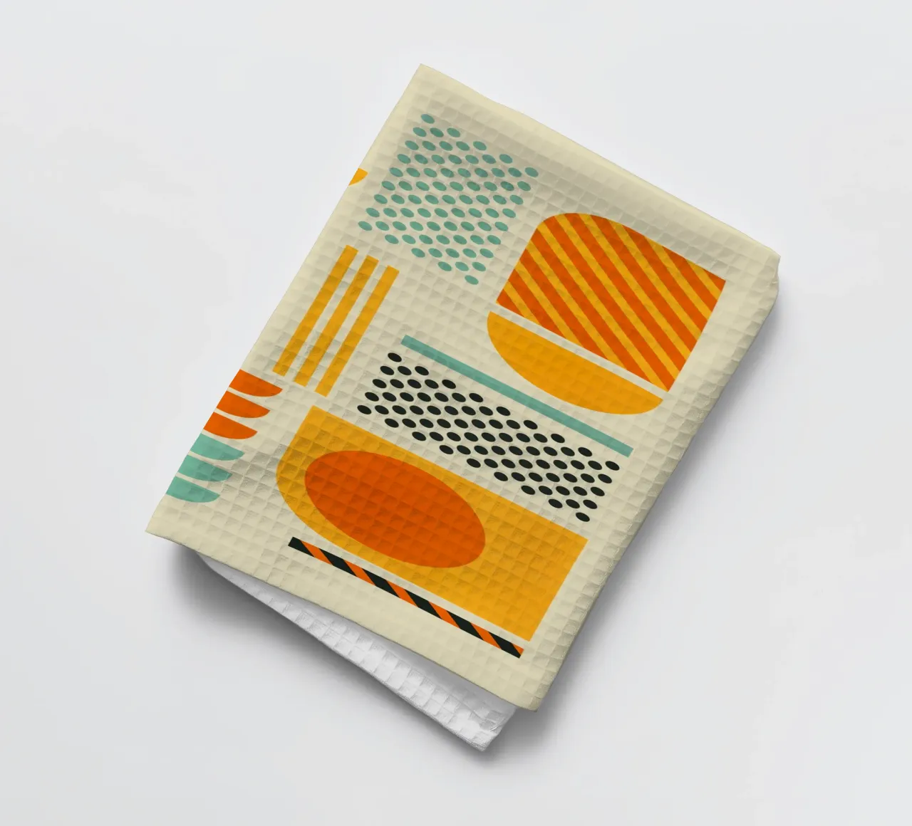 Bauhaus Geometric Pattern Art Print canovaccio da cucina da showmemars