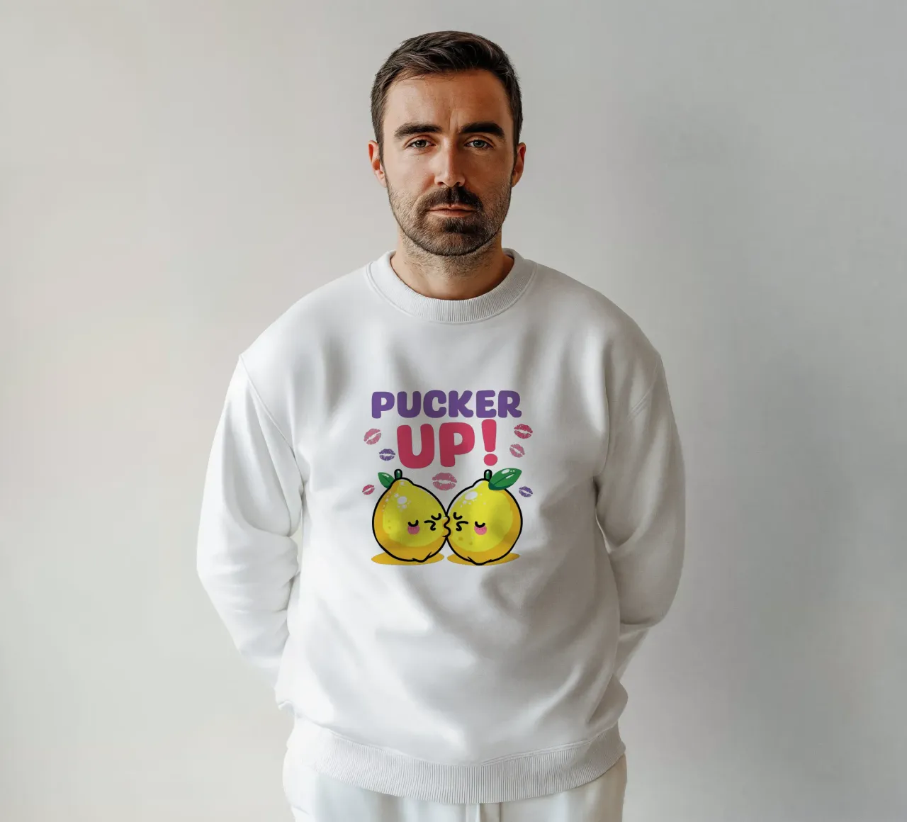 PUCKER UP! felpa da edsonramosart