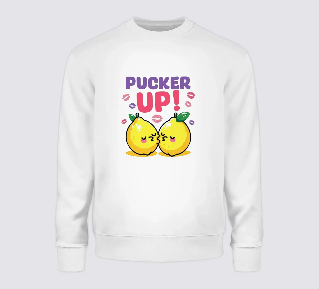 PUCKER UP! felpa da edsonramosart