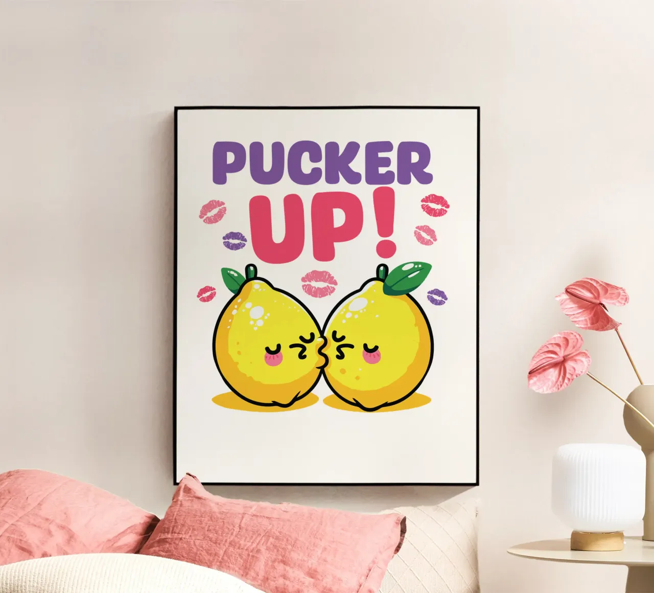 PUCKER UP! plexiglass da edsonramosart