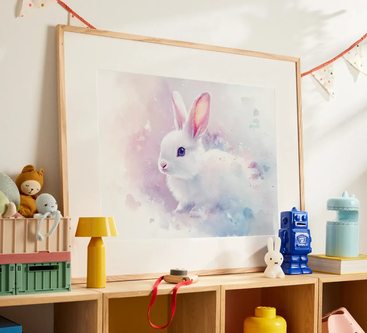 Totem animale Lapin carta hahnemühle da Théïa's Fantasia World