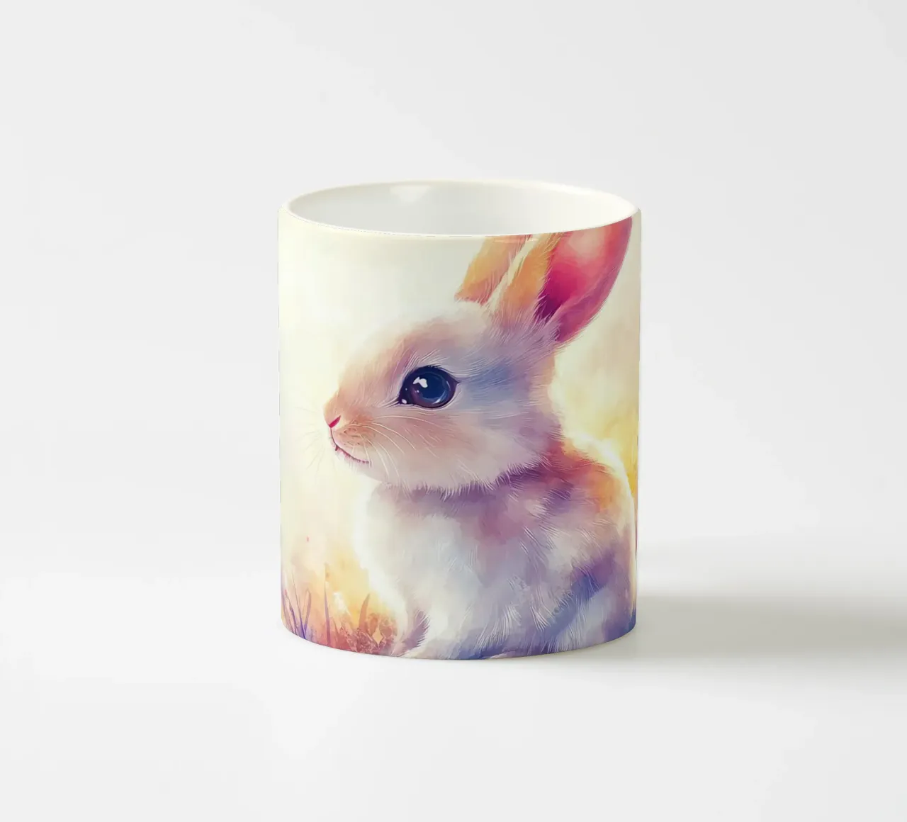 Totem animale Lapin tazza in ceramica da Théïa's Fantasia World