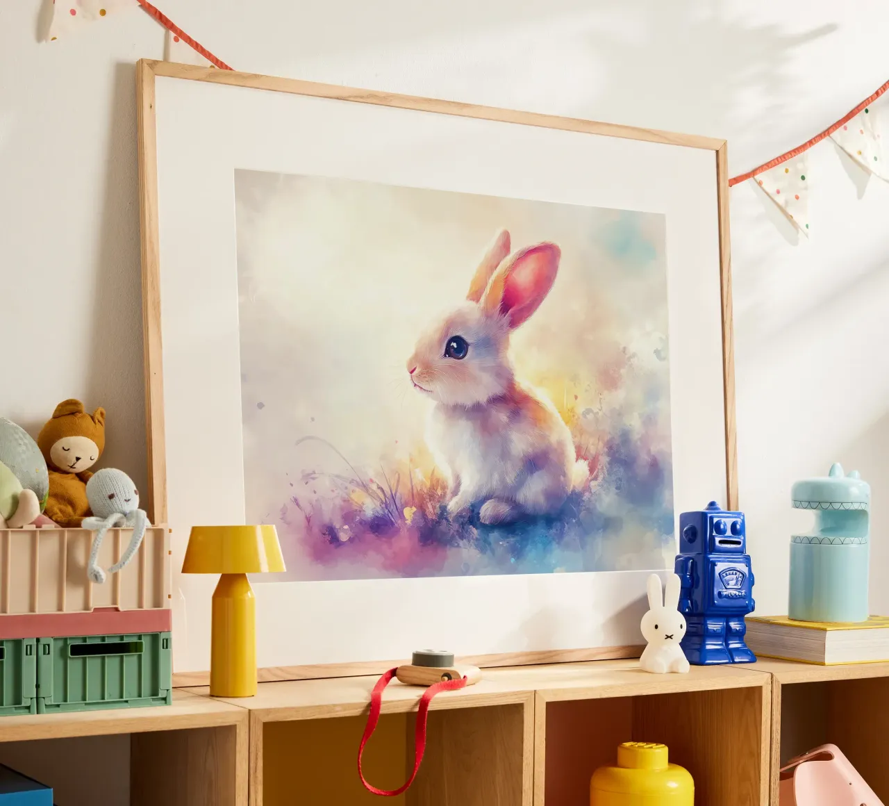 Totem animale Lapin carta hahnemühle da Théïa's Fantasia World