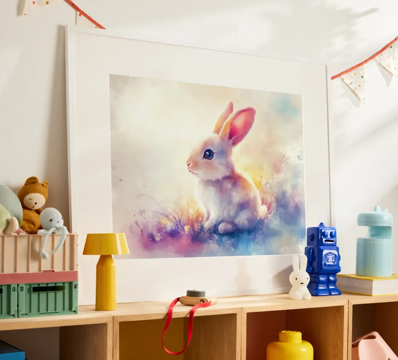 Totem animale Lapin carta hahnemühle da Théïa's Fantasia World