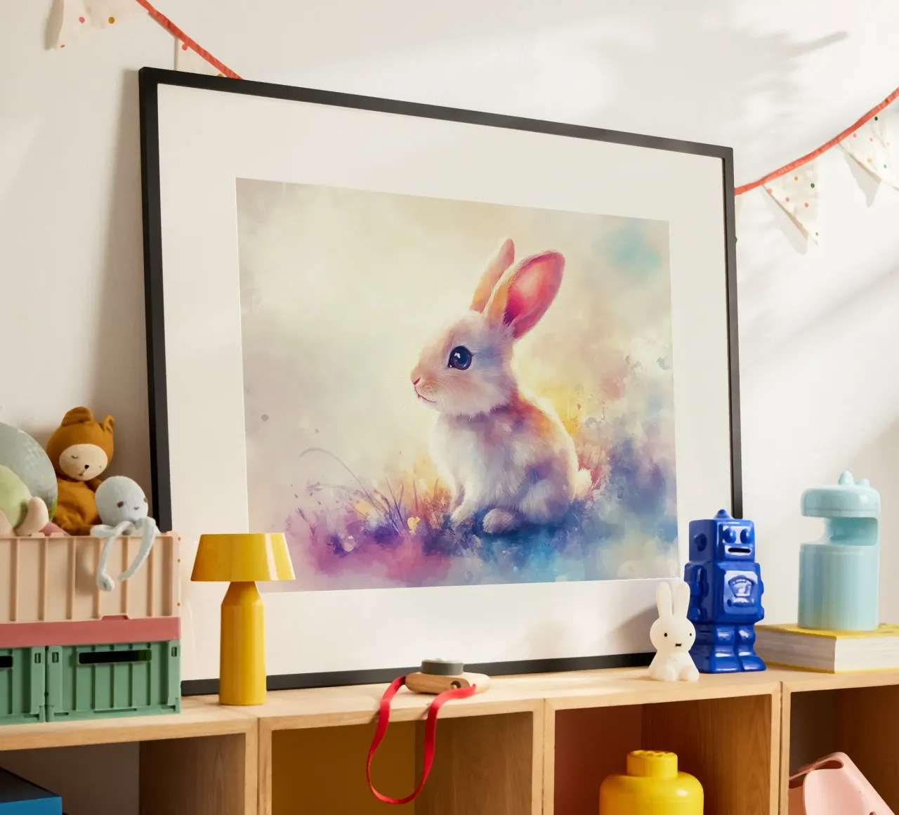 Totem animale Lapin carta hahnemühle da Théïa's Fantasia World