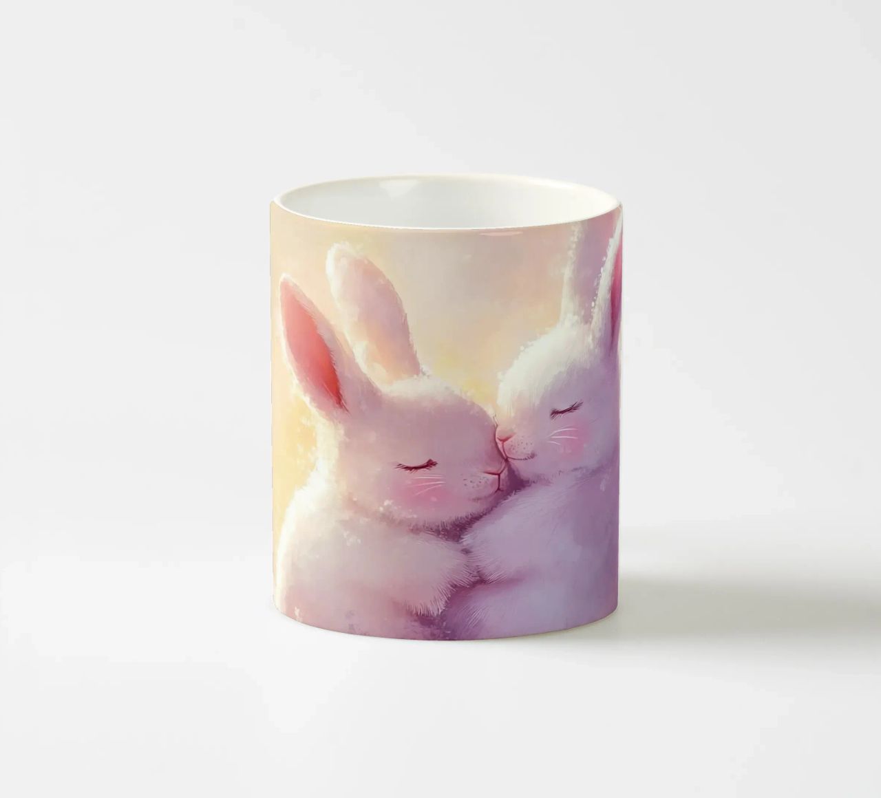 Totem animale Lapin tazza in ceramica da Théïa's Fantasia World