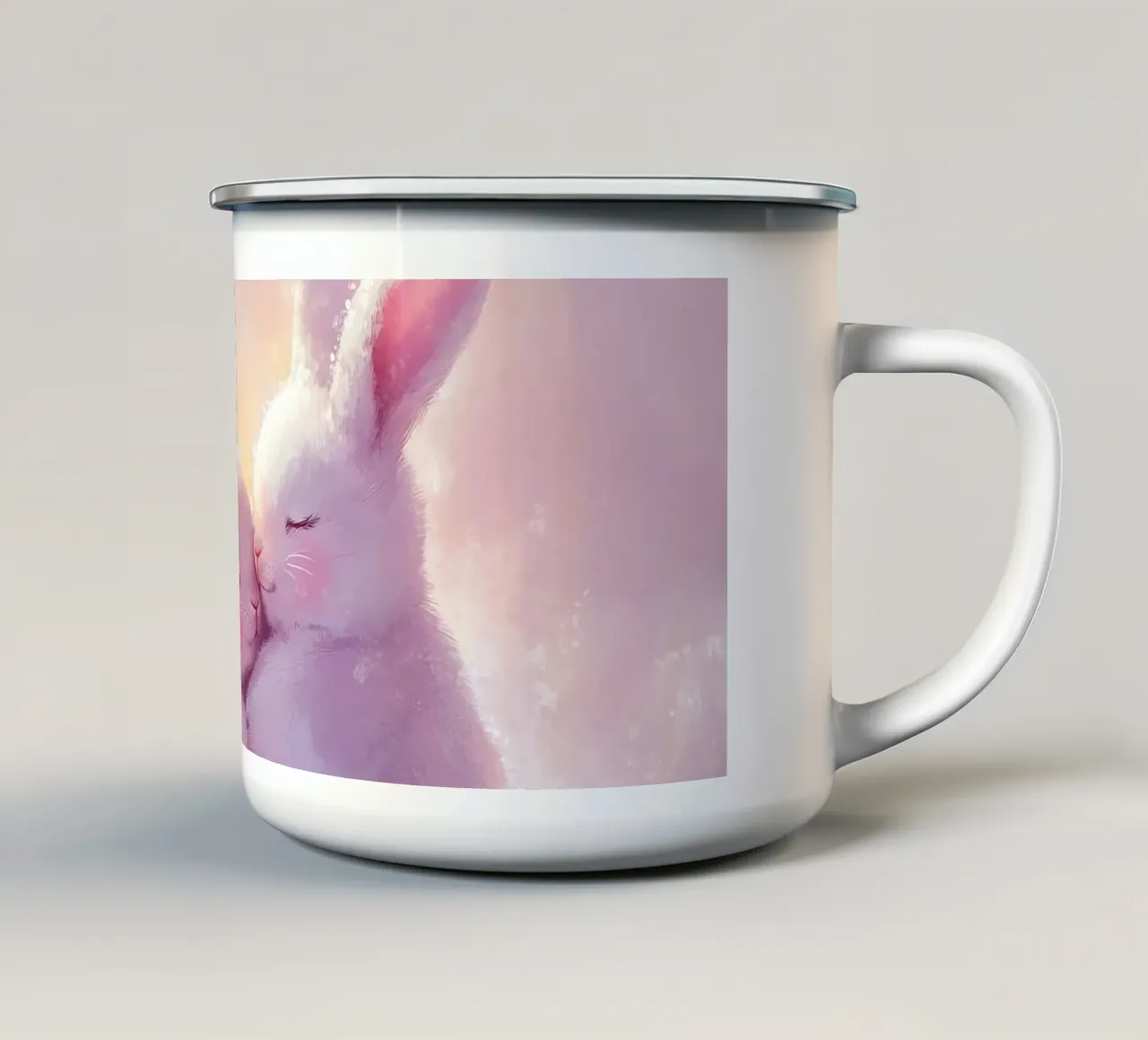 Tótem animal Lapin taza de esmalte de Théïa's Fantasia World