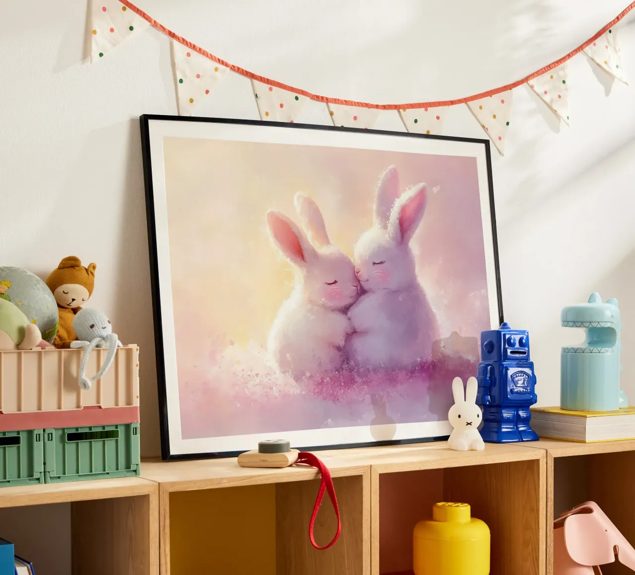 Totem animale Lapin carta hahnemühle da Théïa's Fantasia World