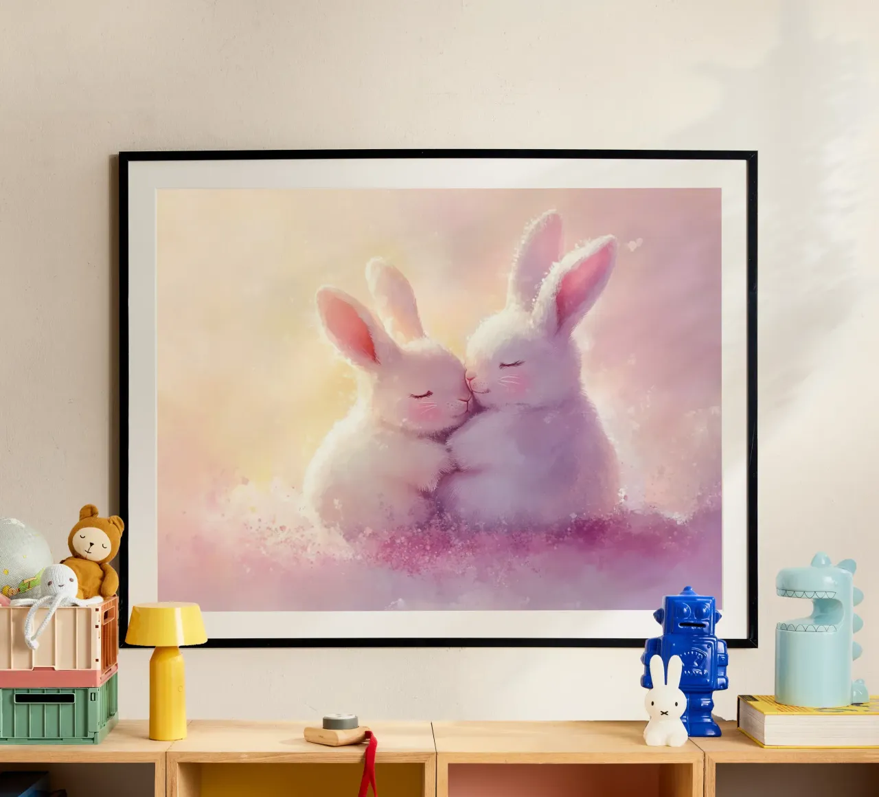 Totem animale Lapin carta hahnemühle da Théïa's Fantasia World