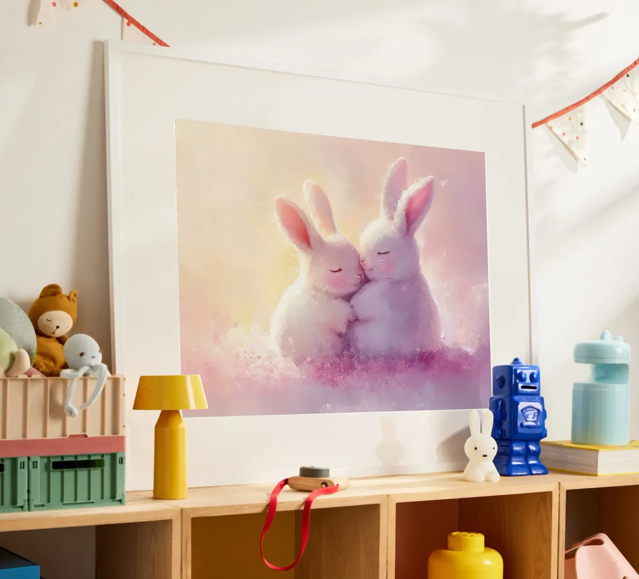 Totem animale Lapin carta hahnemühle da Théïa's Fantasia World