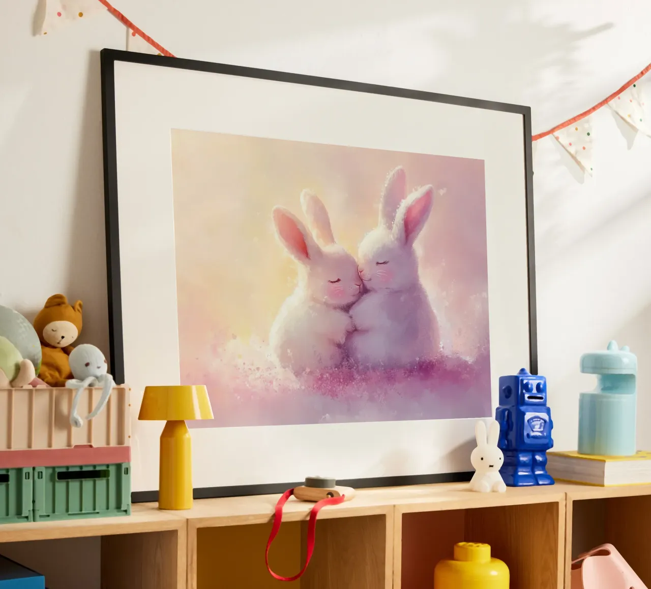 Totem animale Lapin carta hahnemühle da Théïa's Fantasia World