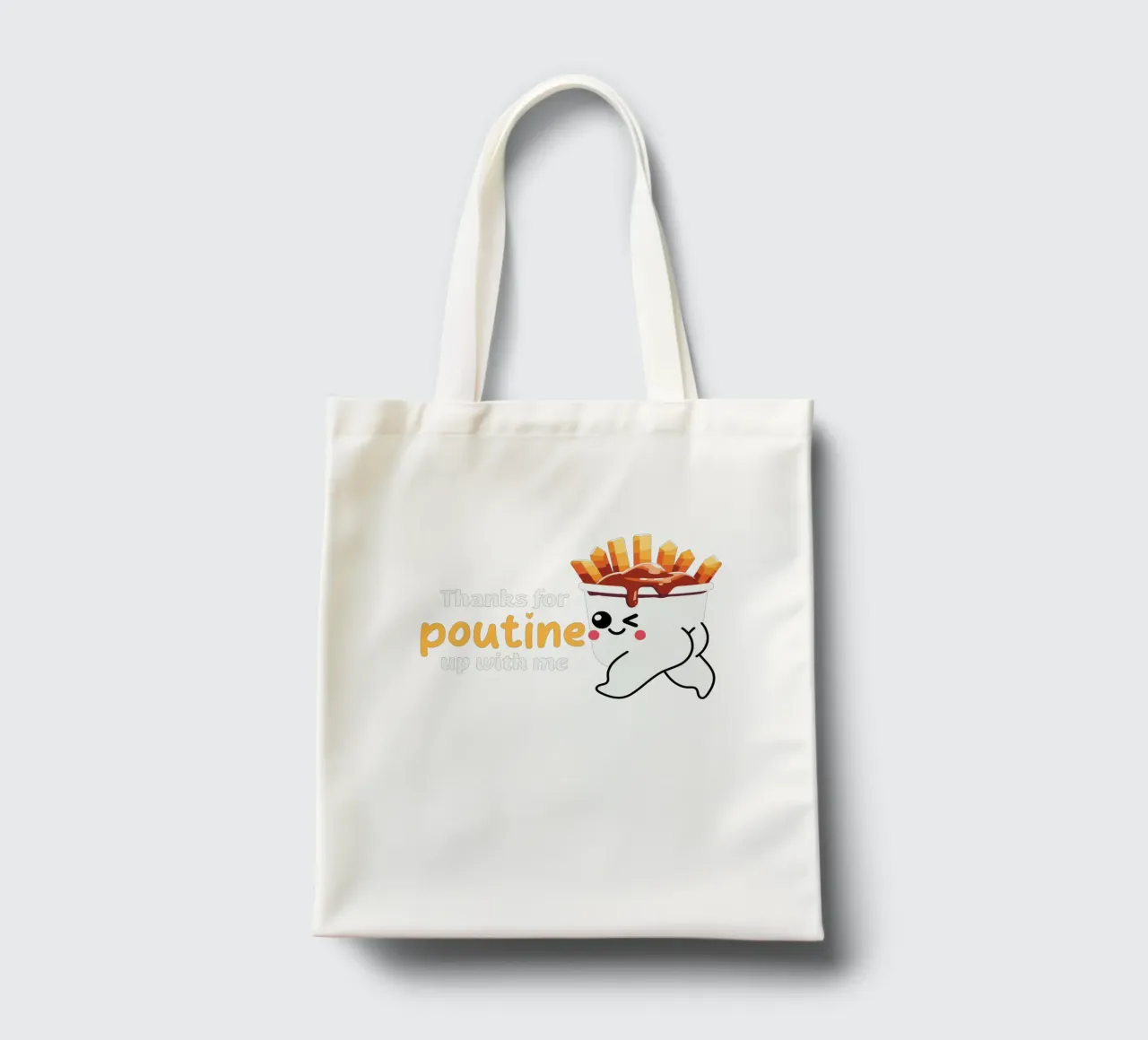 Thanks for poutine up with me borsa in juta da edsonramosart