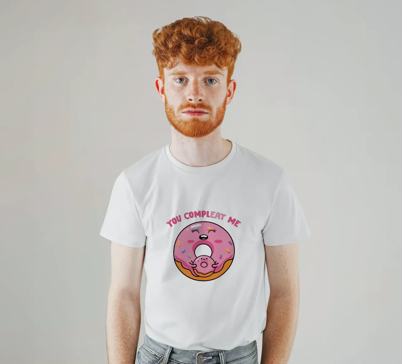 You complete me t-shirt da edsonramosart