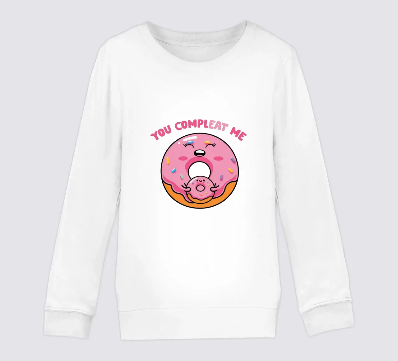 You complete me felpa bambino da edsonramosart