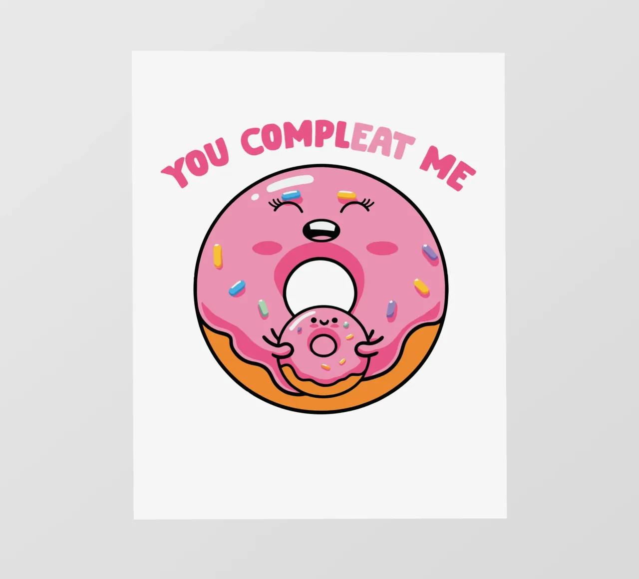 You complete me telo in pvc da edsonramosart