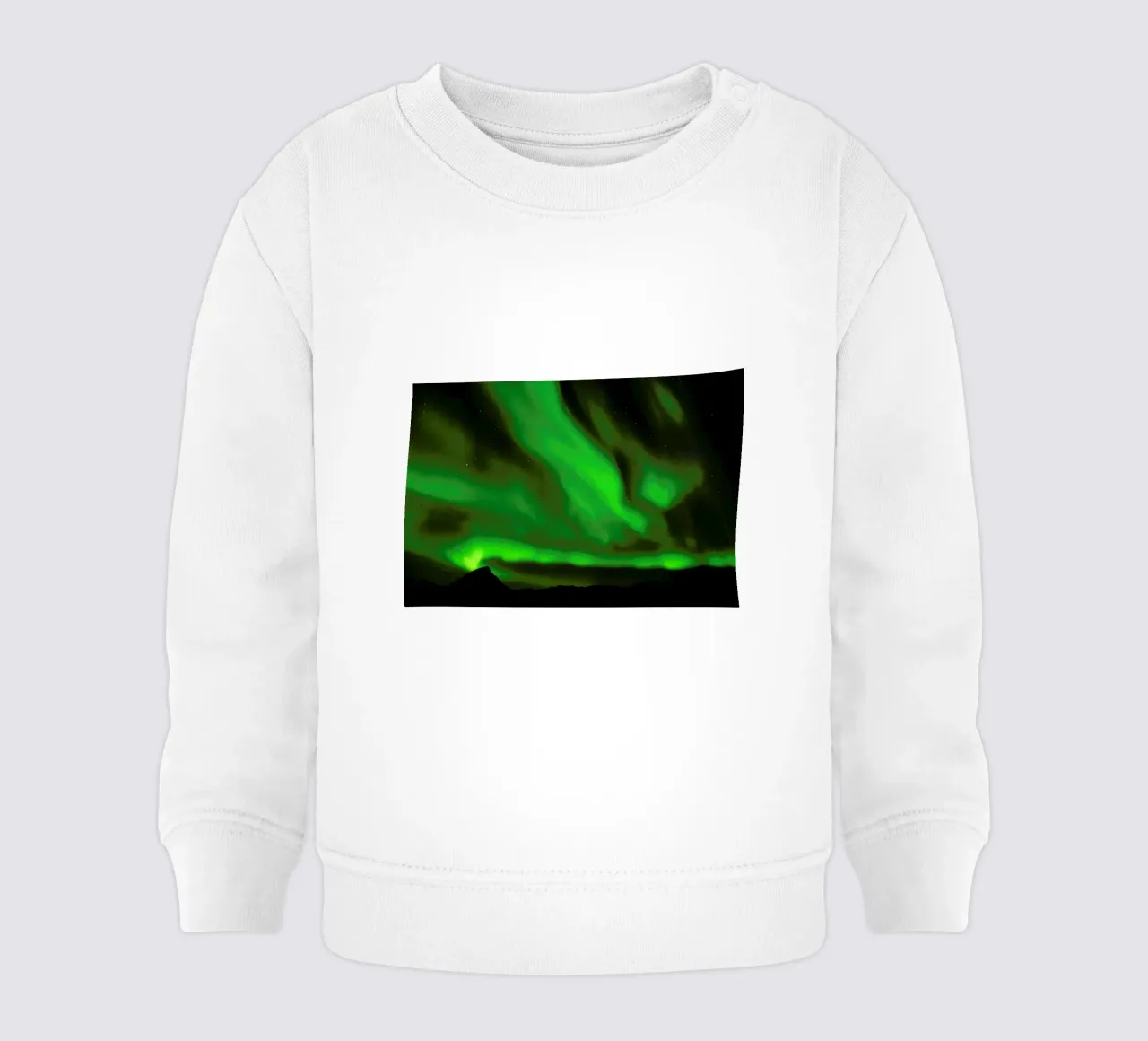 The Northern Lights 07 felpa neonato da Nur Mut