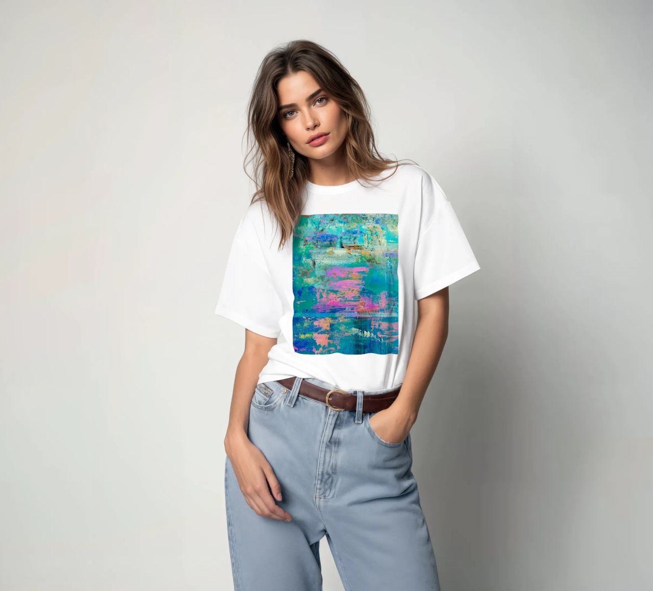 Abstract movement t-shirt da LisaArtes
