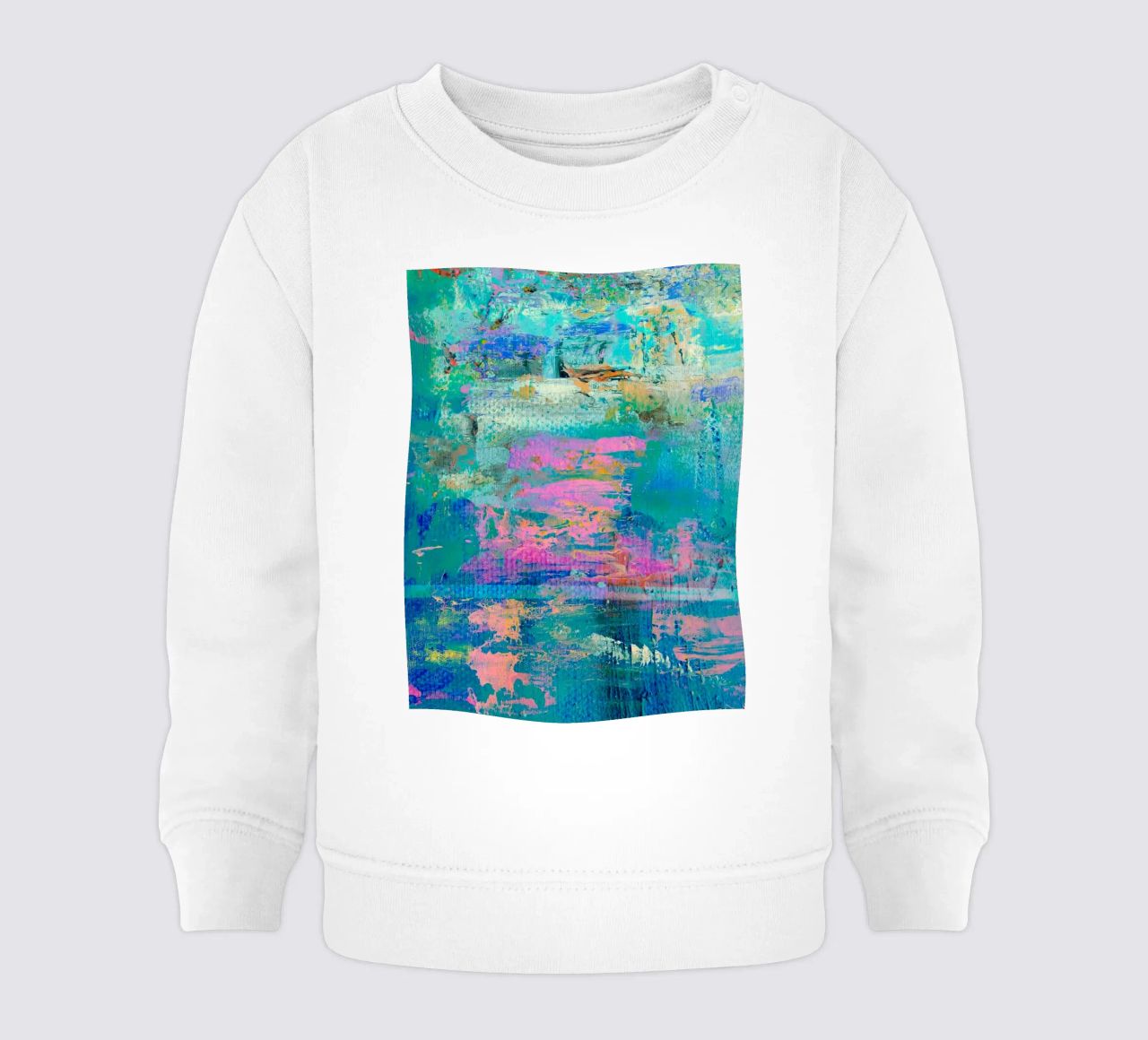 Abstract movement felpa neonato da LisaArtes