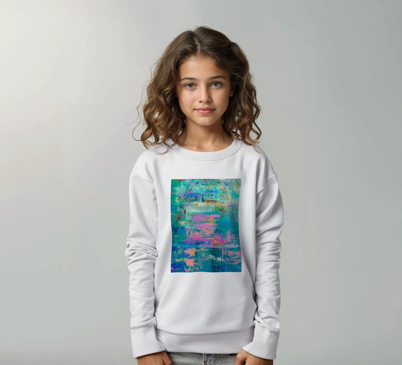 Abstract movement felpa bambino da LisaArtes