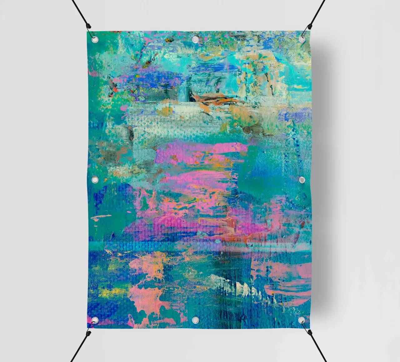 Abstract movement telo in pvc da LisaArtes