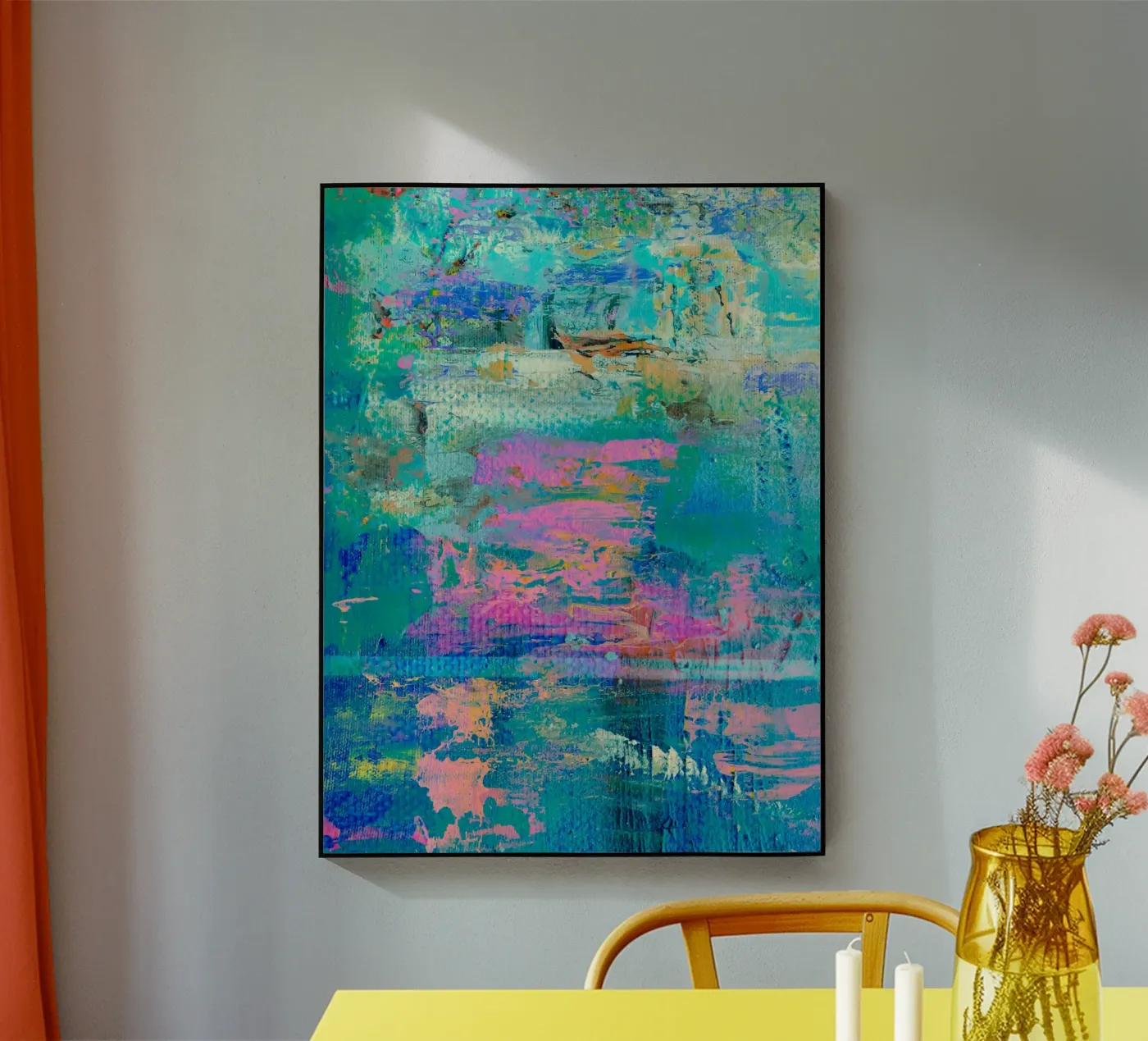 Abstract movement Acryl-Glas von LisaArtes