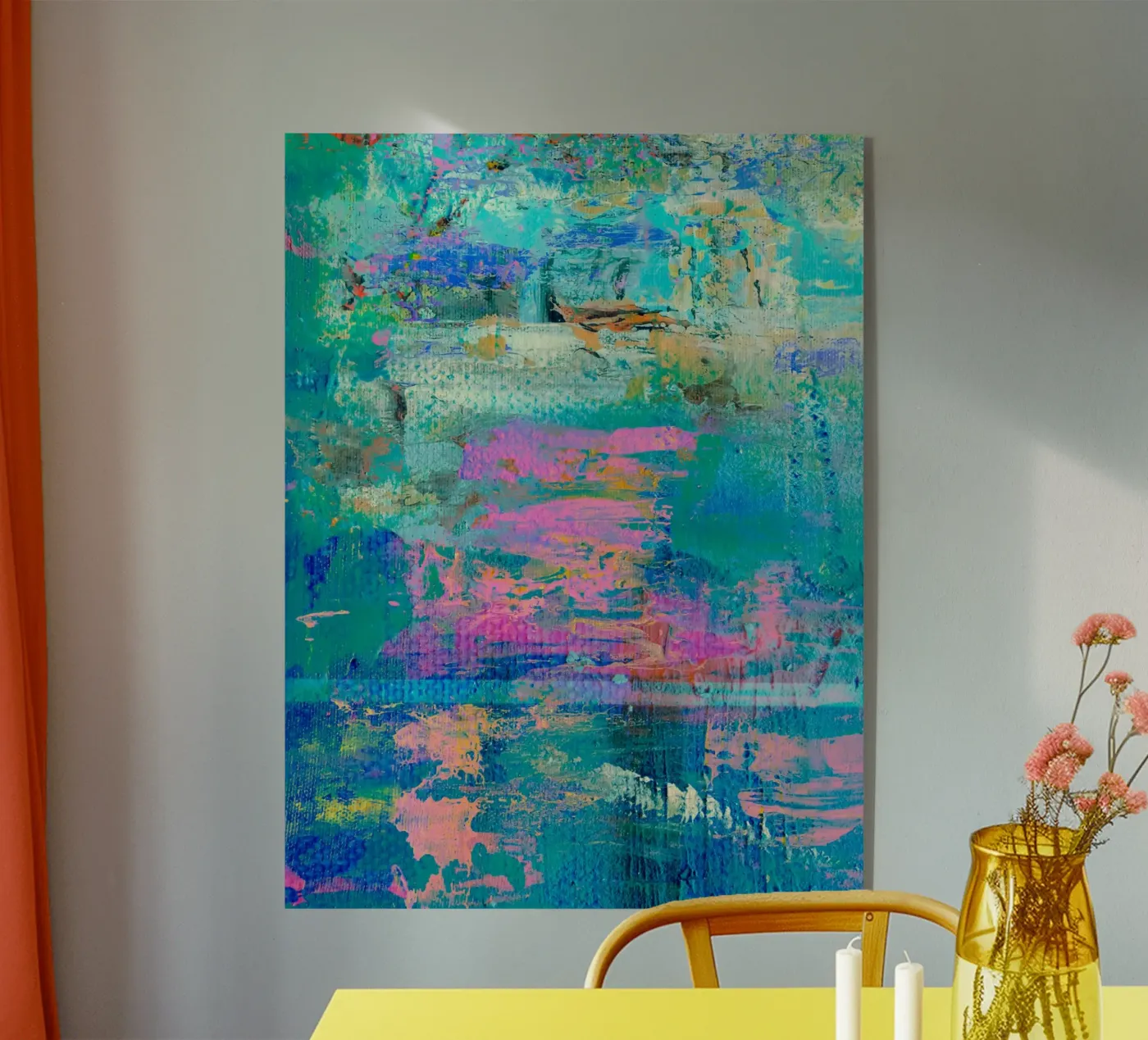 Abstract movement Acryl-Glas von LisaArtes