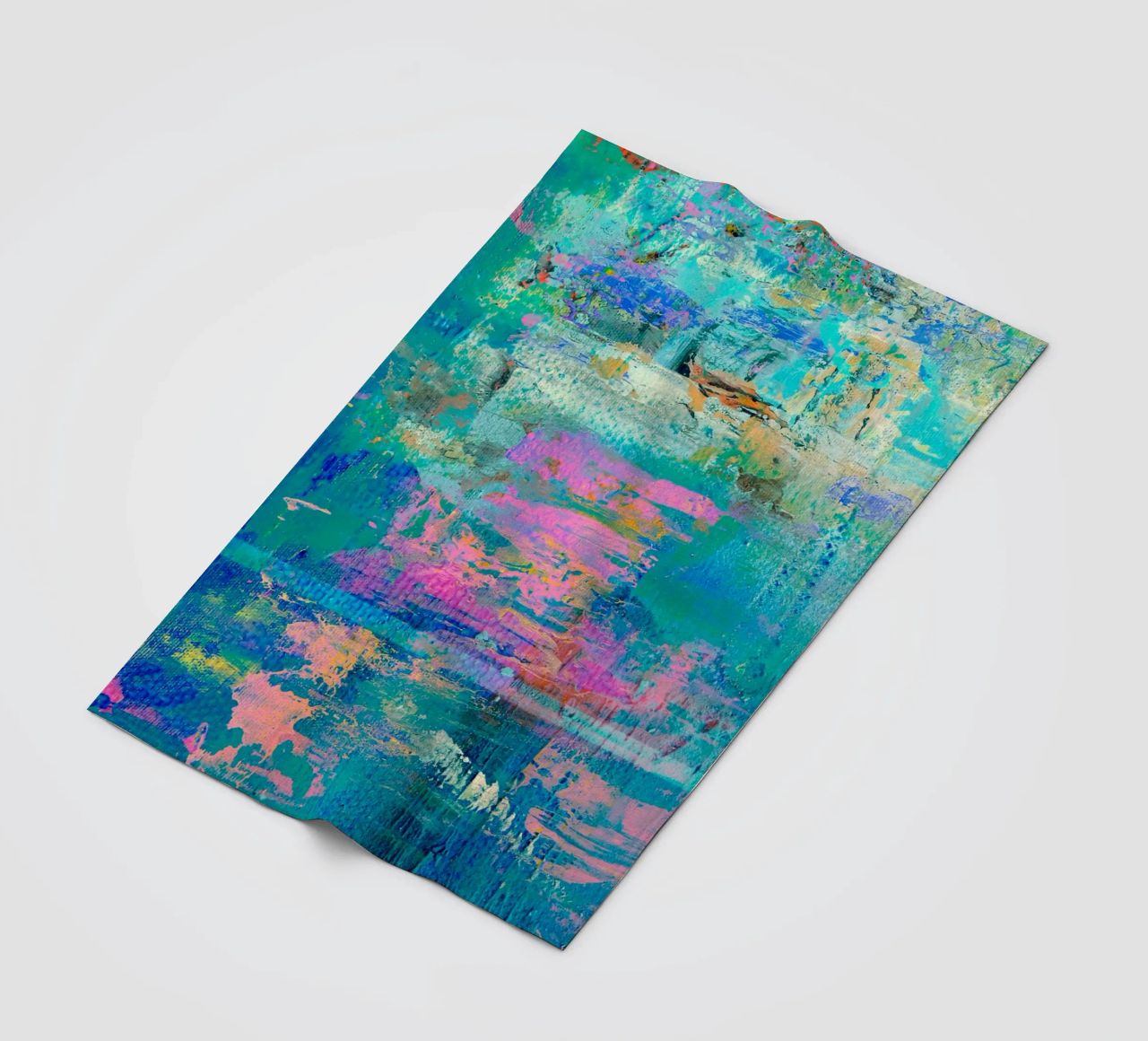 Abstract movement coperta in pile da LisaArtes