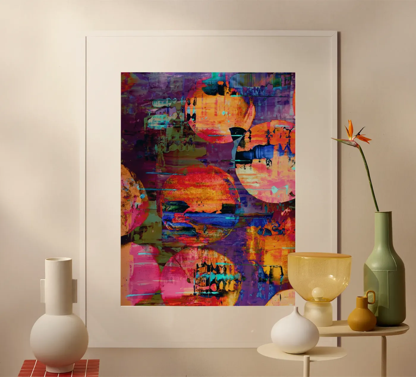Circles vibrant poster da LisaArtes