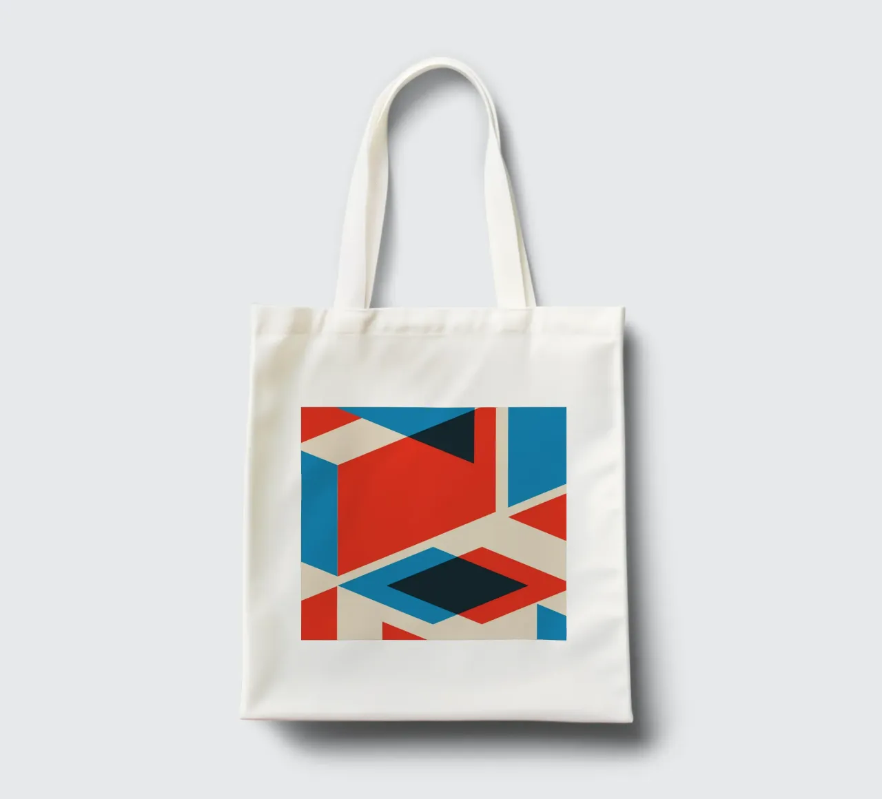 Geometric Layers tote bag by Kim Hubball Studio