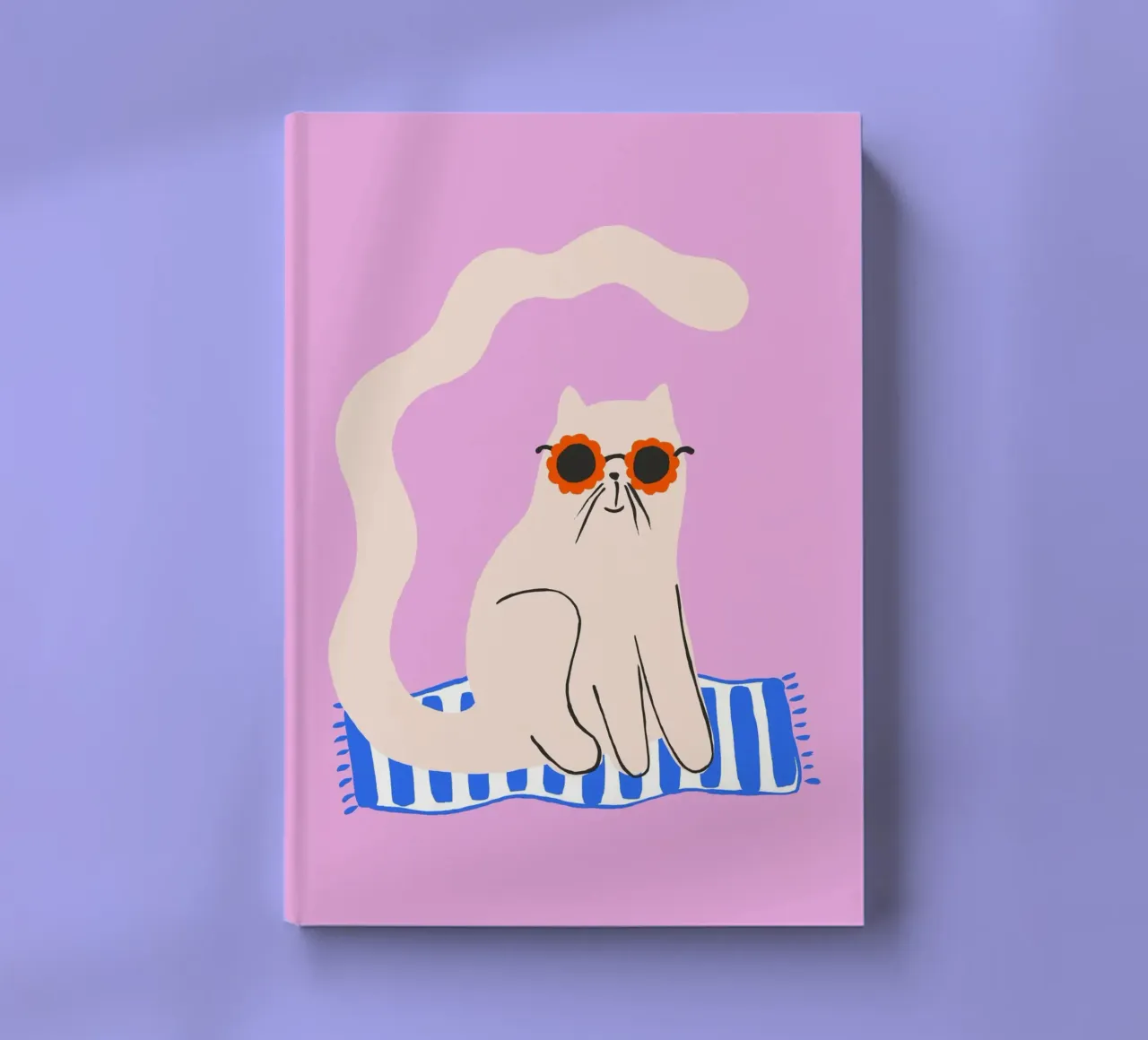 Gatto sulla spiaggia diario da All Colours