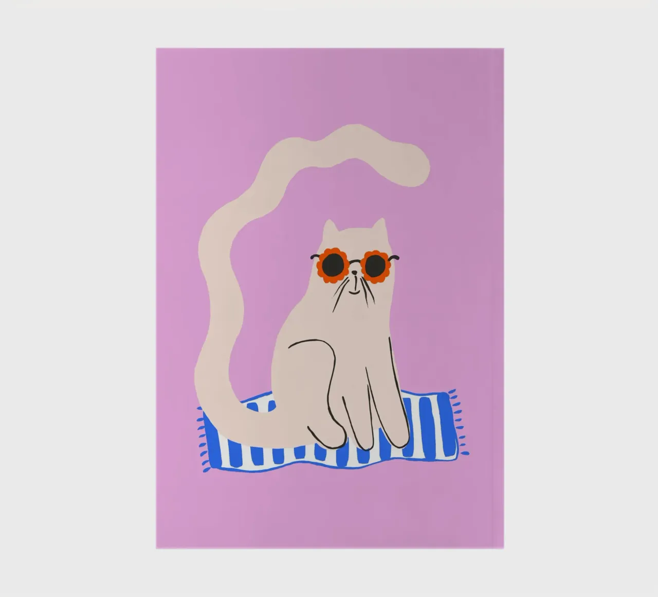 Gatto sulla spiaggia diario da All Colours