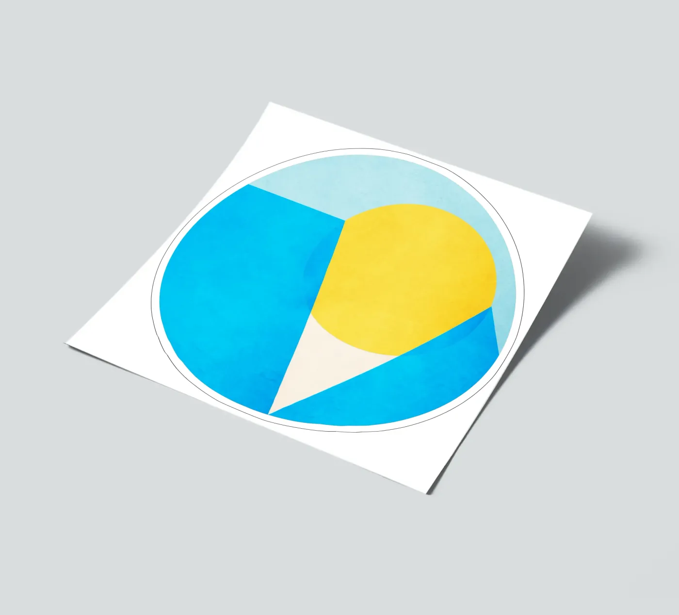 Sunshine sticker sheet by Lines Inside