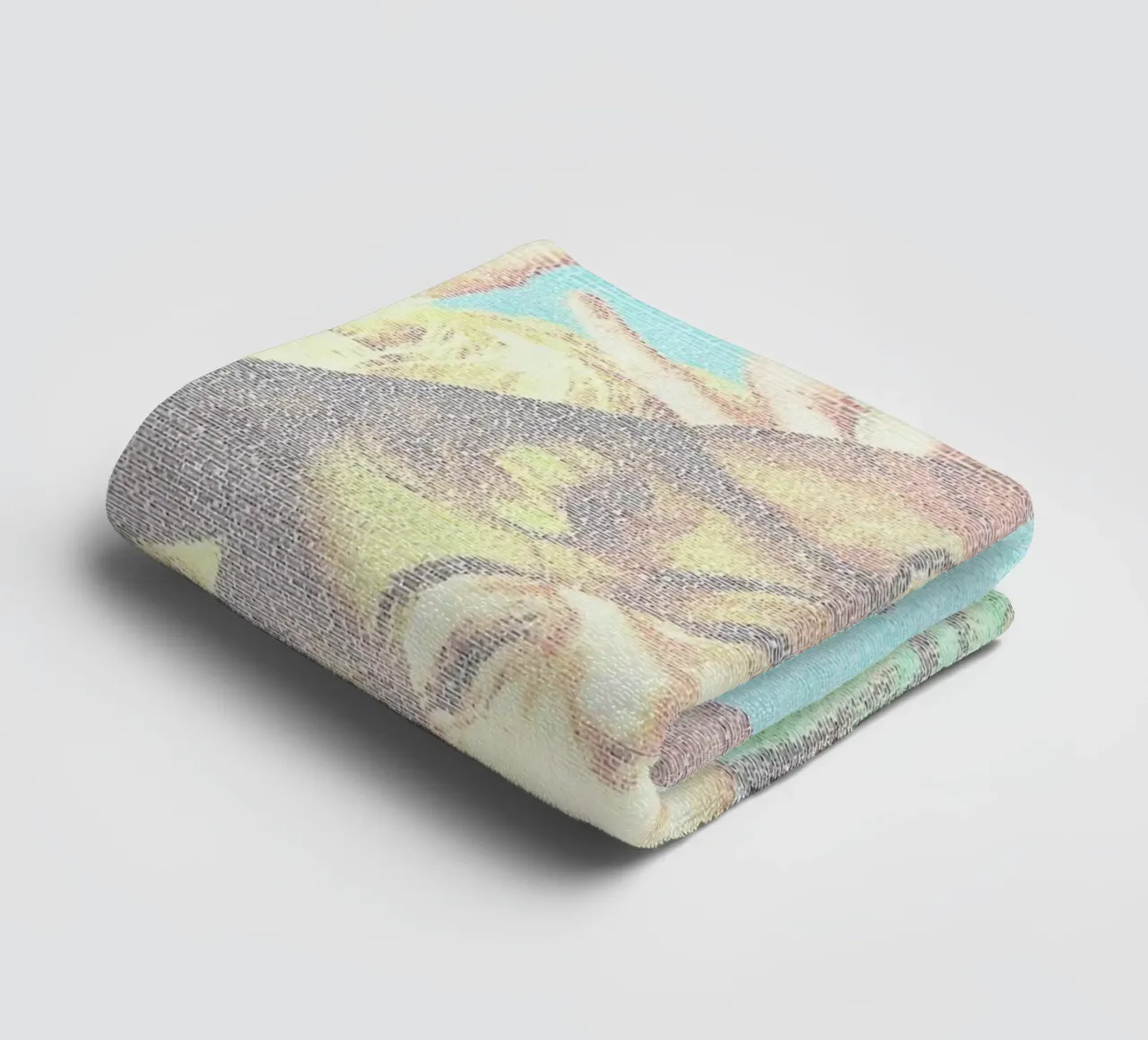 The Birds towel by Robotic Ewe