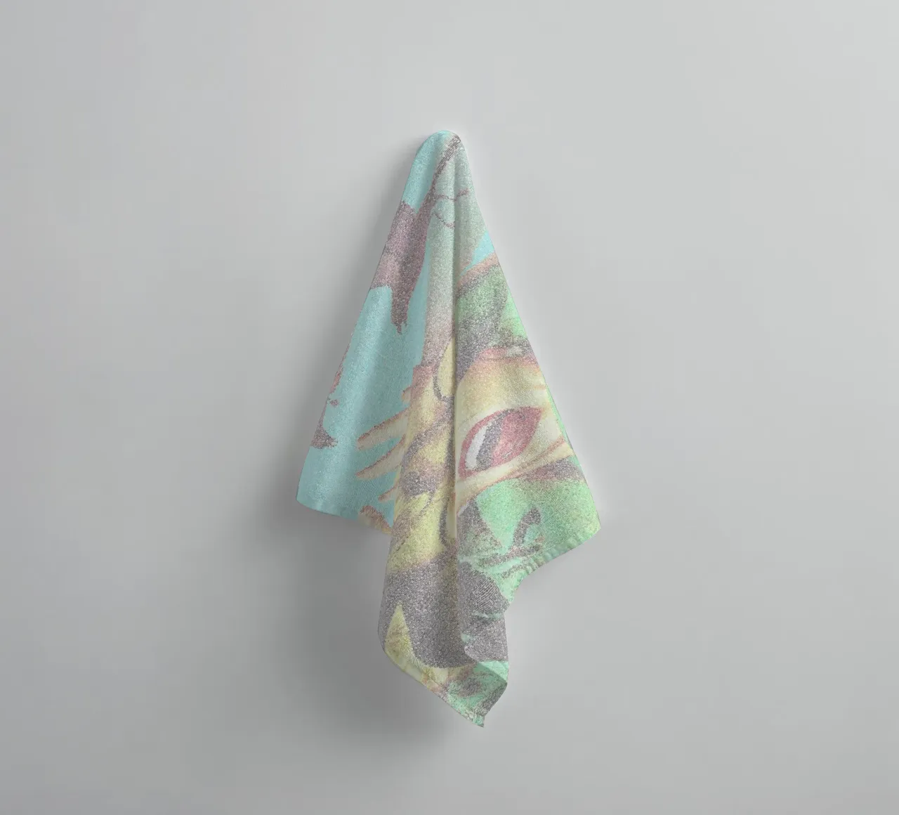 The Birds towel by Robotic Ewe