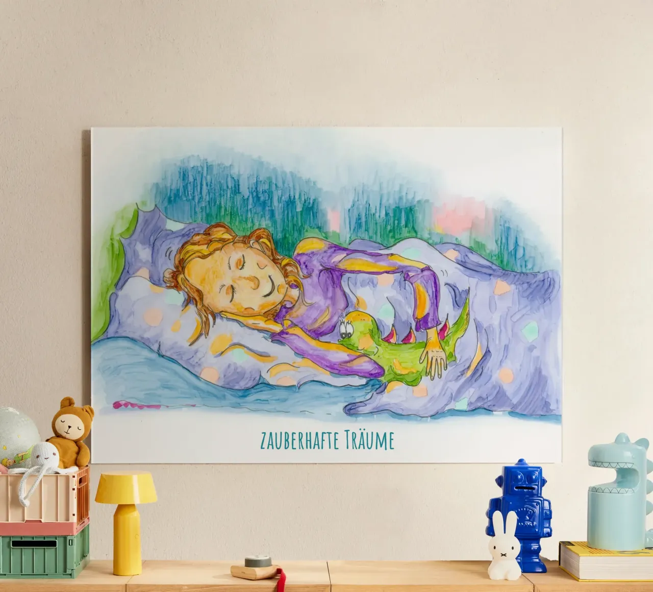enchanting dreams acrylic glass by MutMalerin