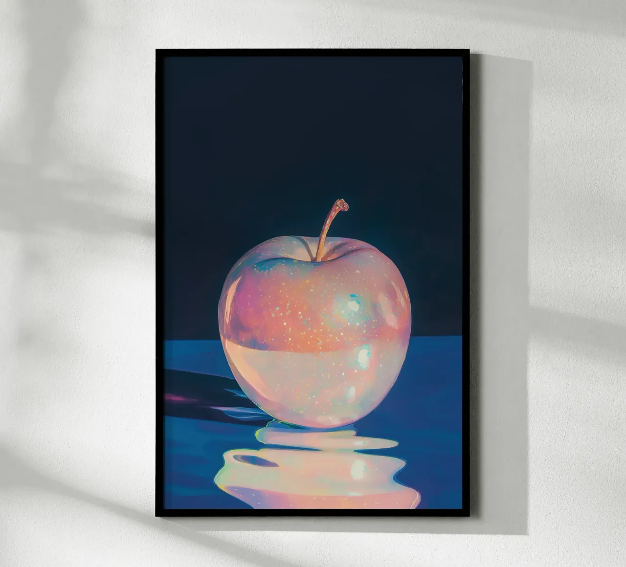 Schillernde Apfelkunst Hahnemühle von Melloi Art Print