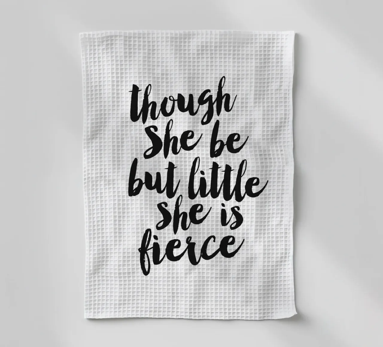 Anche se è piccola, è una forte motivazione per le donne canovaccio da cucina da THE MOTIVATED TYPE