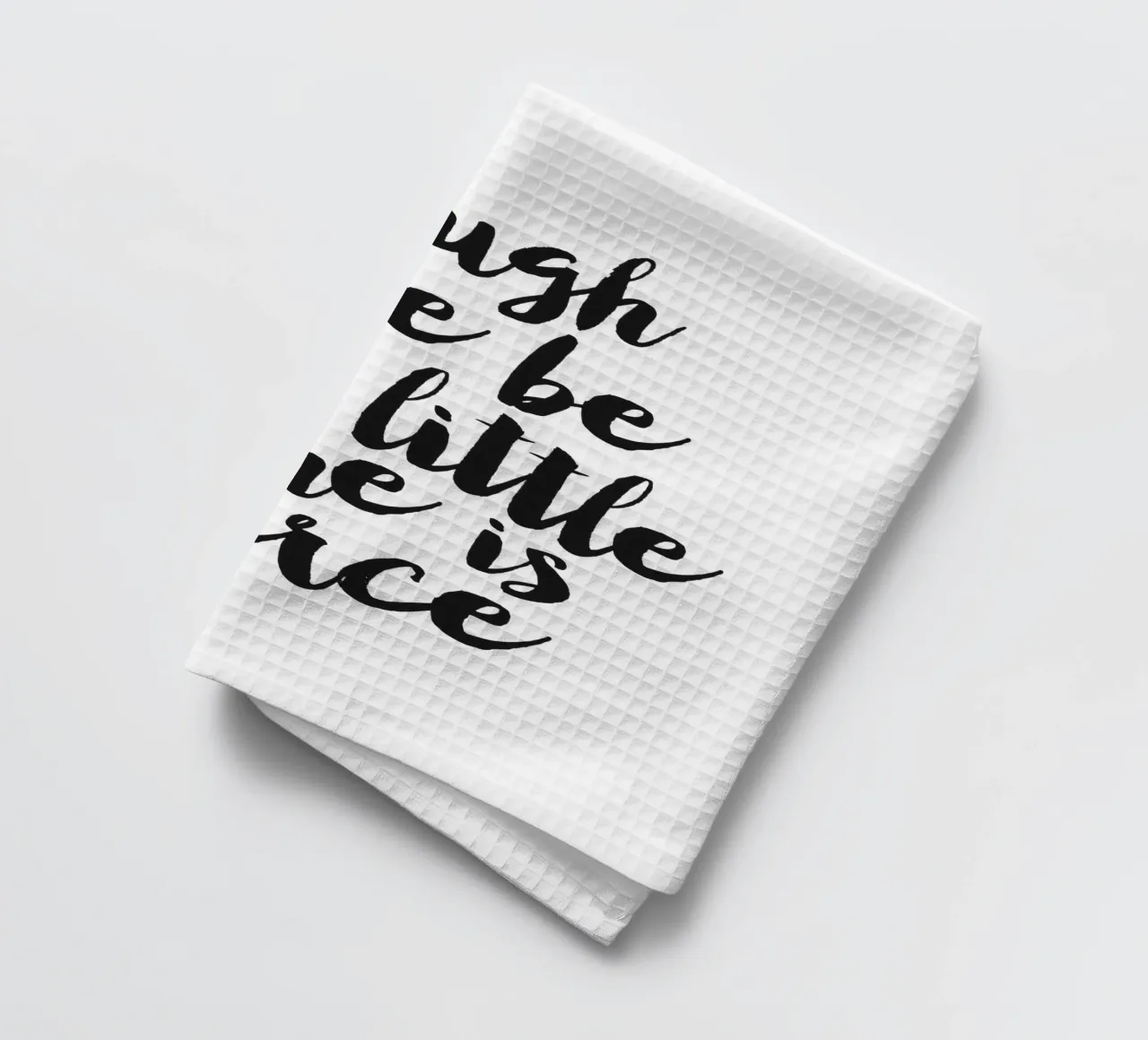 Anche se è piccola, è una forte motivazione per le donne canovaccio da cucina da THE MOTIVATED TYPE